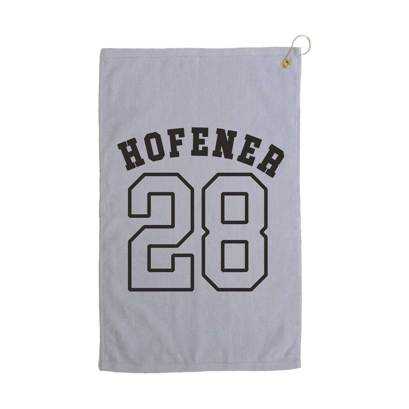 Golf Towel — Shirsey Arch in Grey