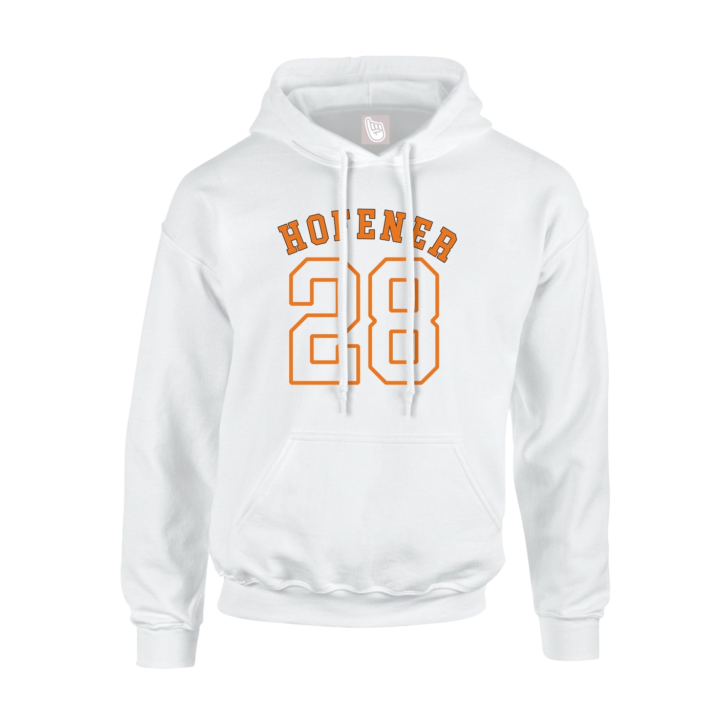 Youth Hoodie — Shirsey Arch in White