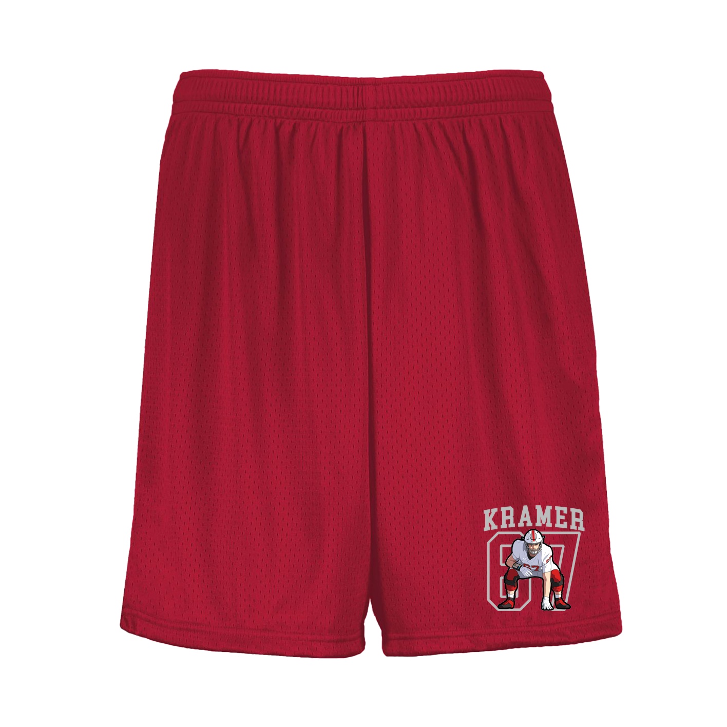 Shorts — Shirsey in Red