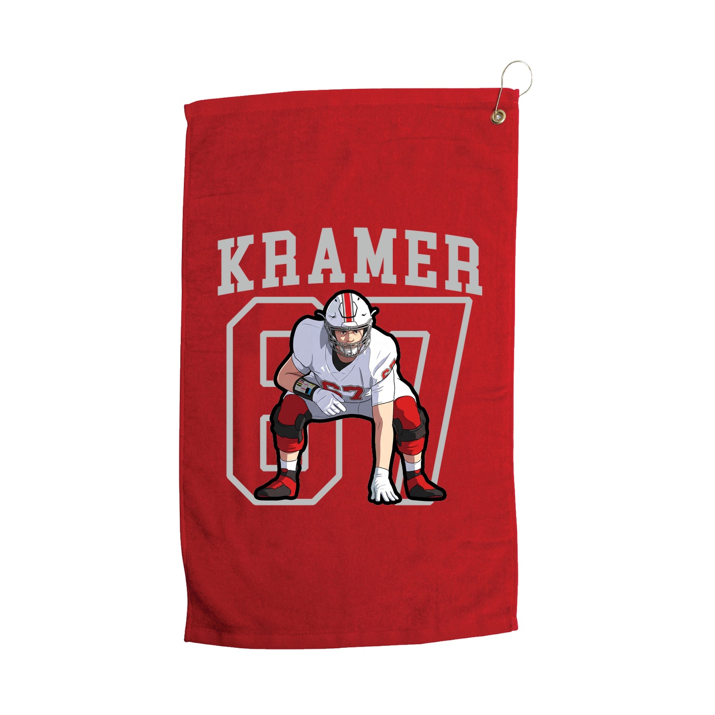 Golf Towel — Shirsey in Red