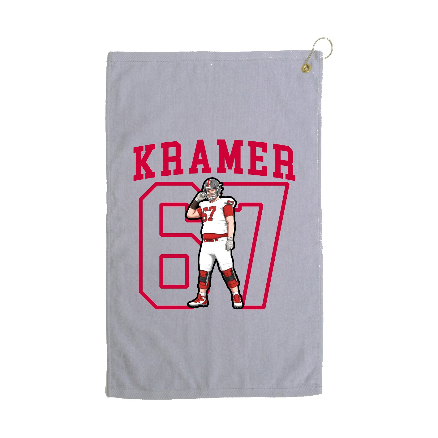 Golf Towel — Shirsey in Grey