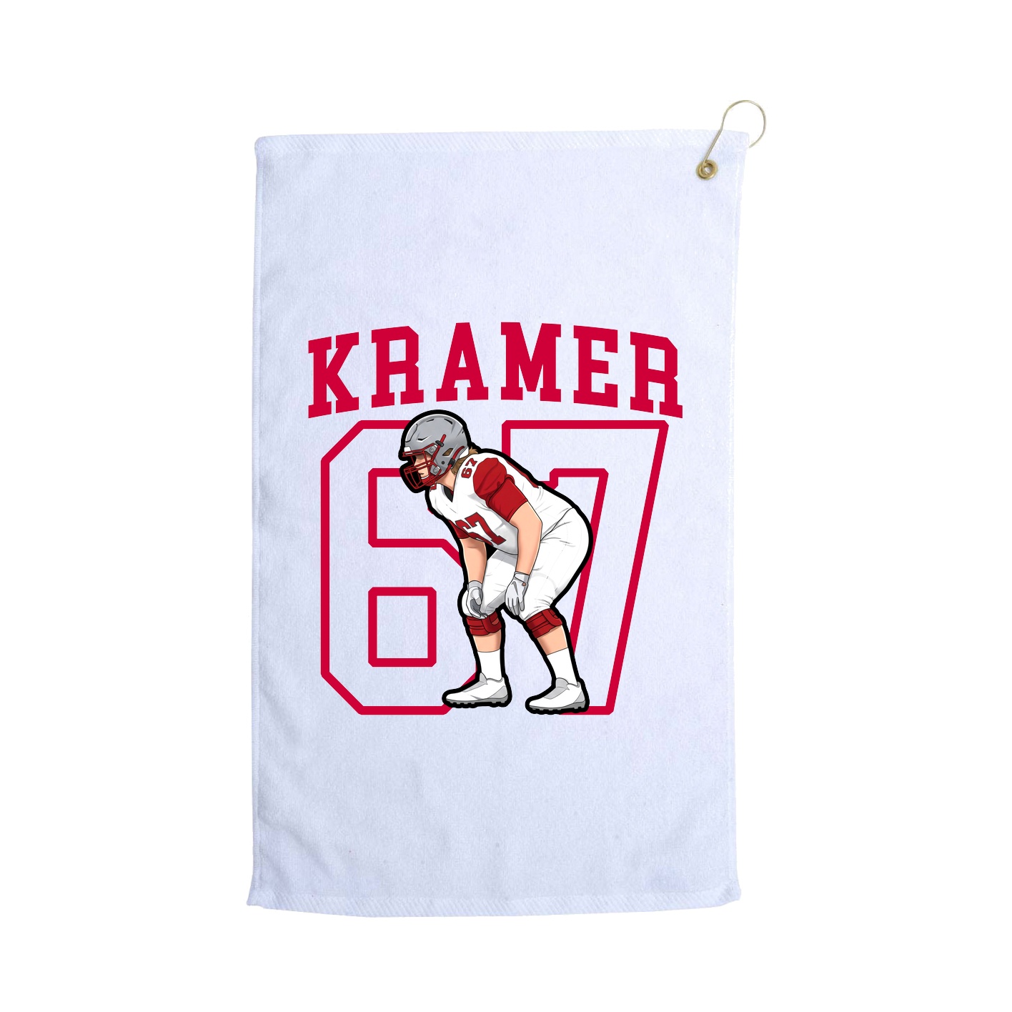 Golf Towel — Shirsey in White