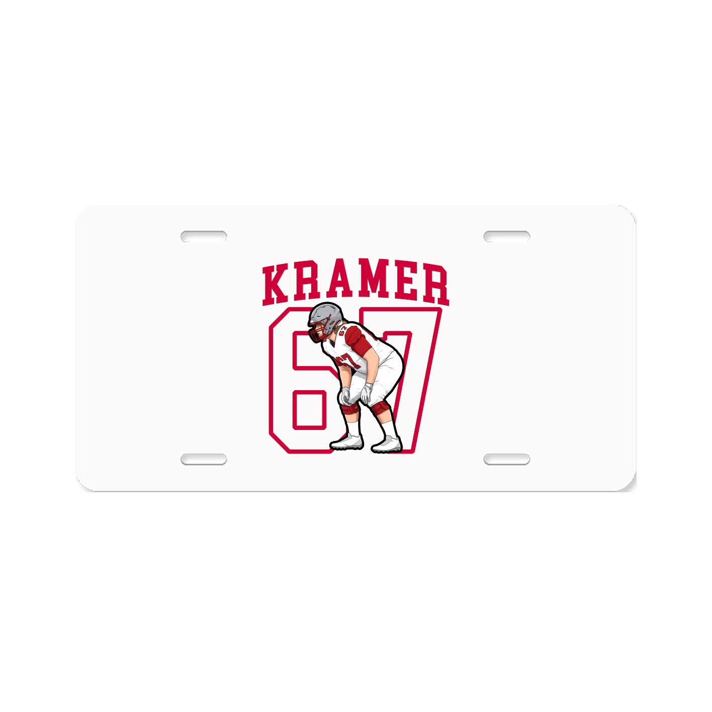 Aluminum License Plate