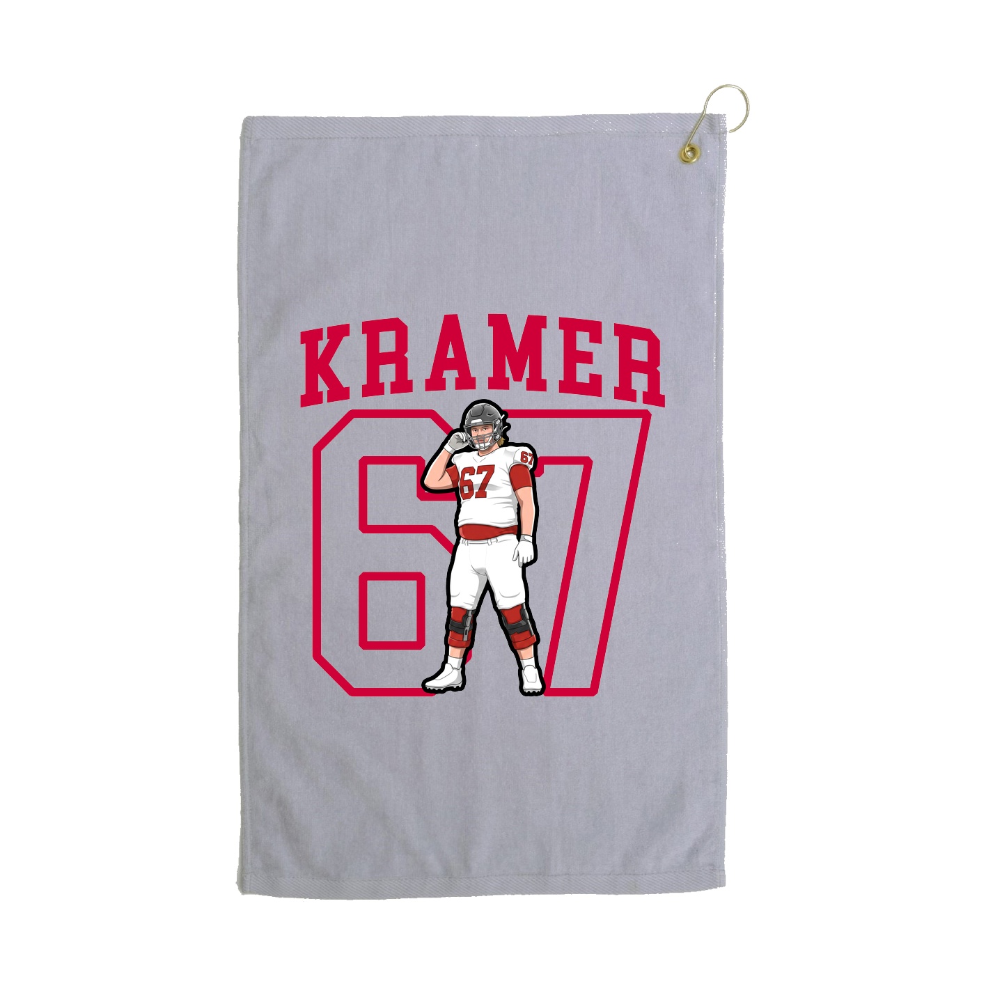 Golf Towel — Shirsey in Grey