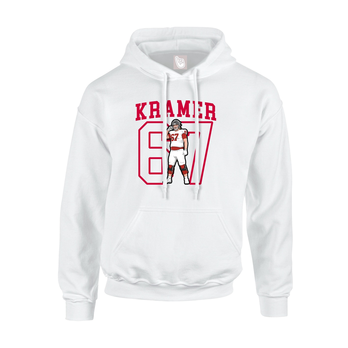 Youth Hoodie — Shirsey in White