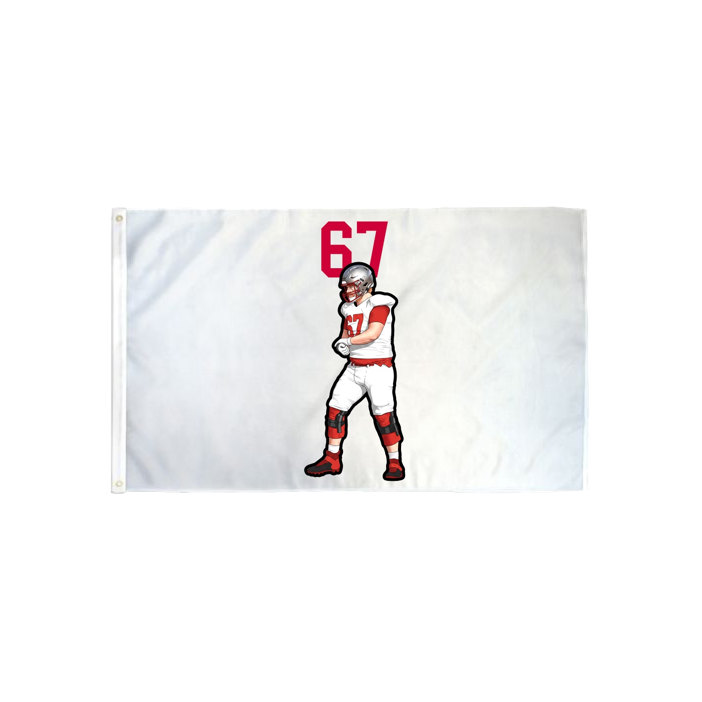 3x5 Flag — Number Top in Classic