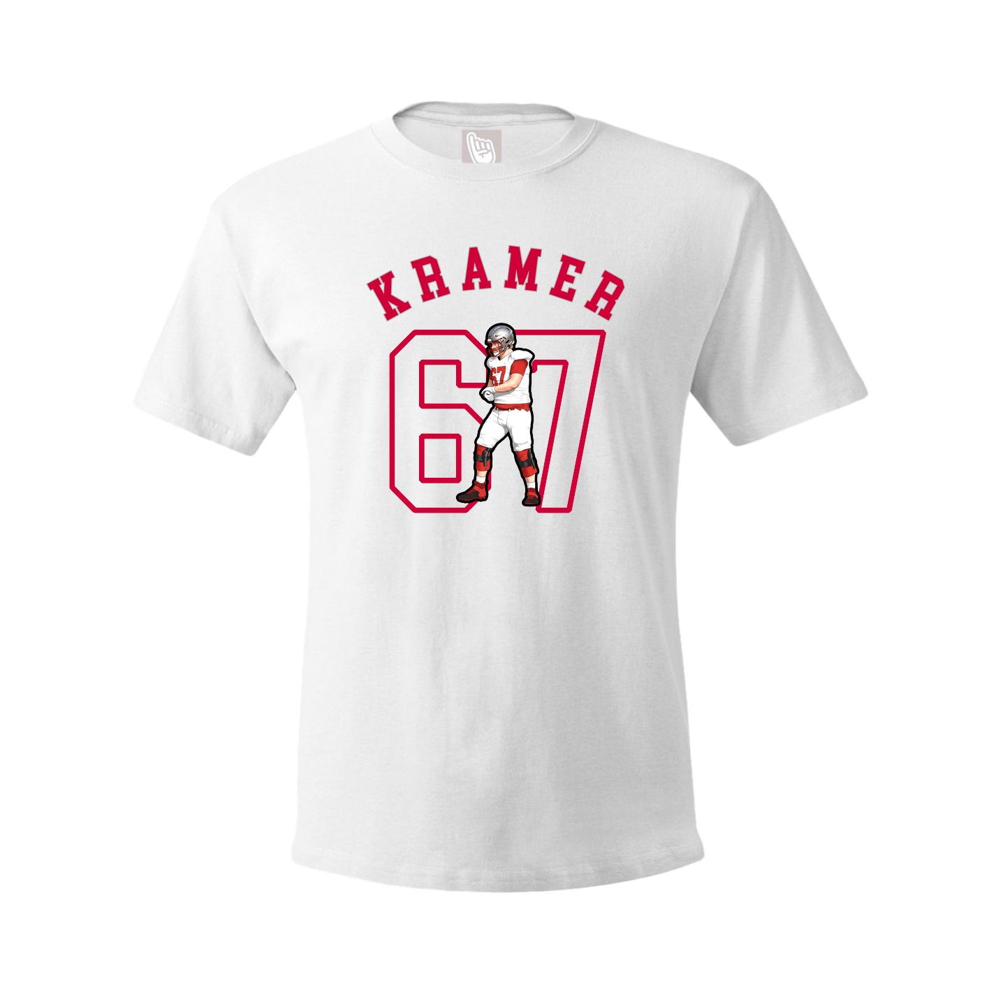 Youth Tee — Shirsey Arch in White