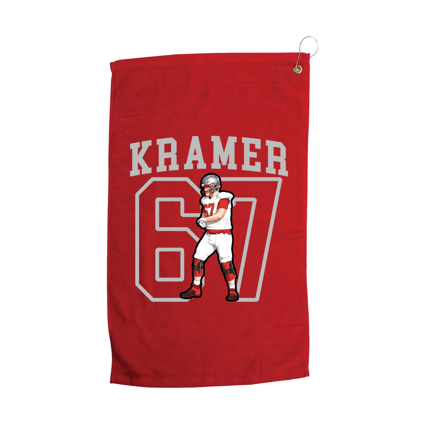 Golf Towel — Shirsey in Red
