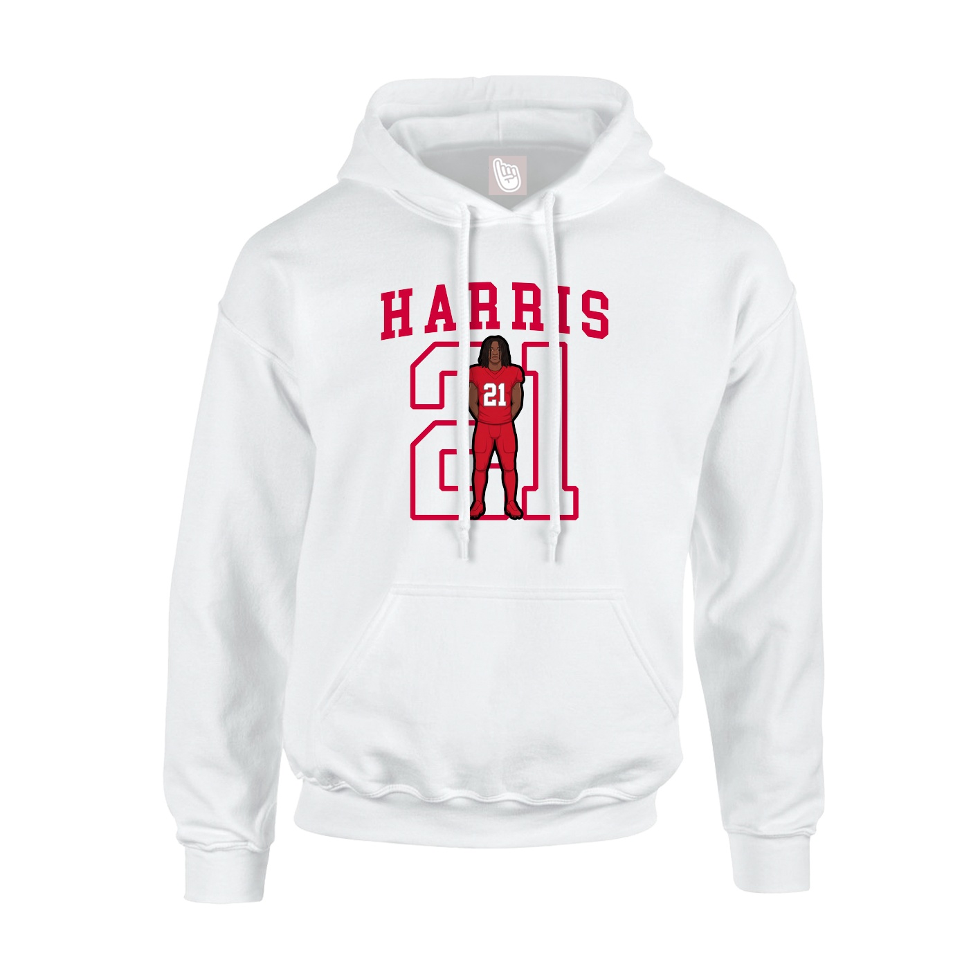 Youth Hoodie — Shirsey in White
