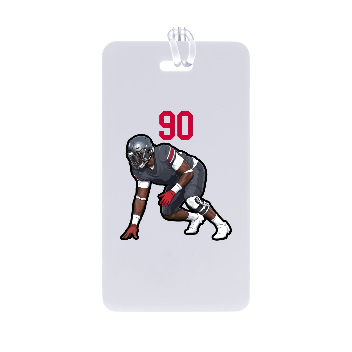Bag Tag — Number Top in Classic