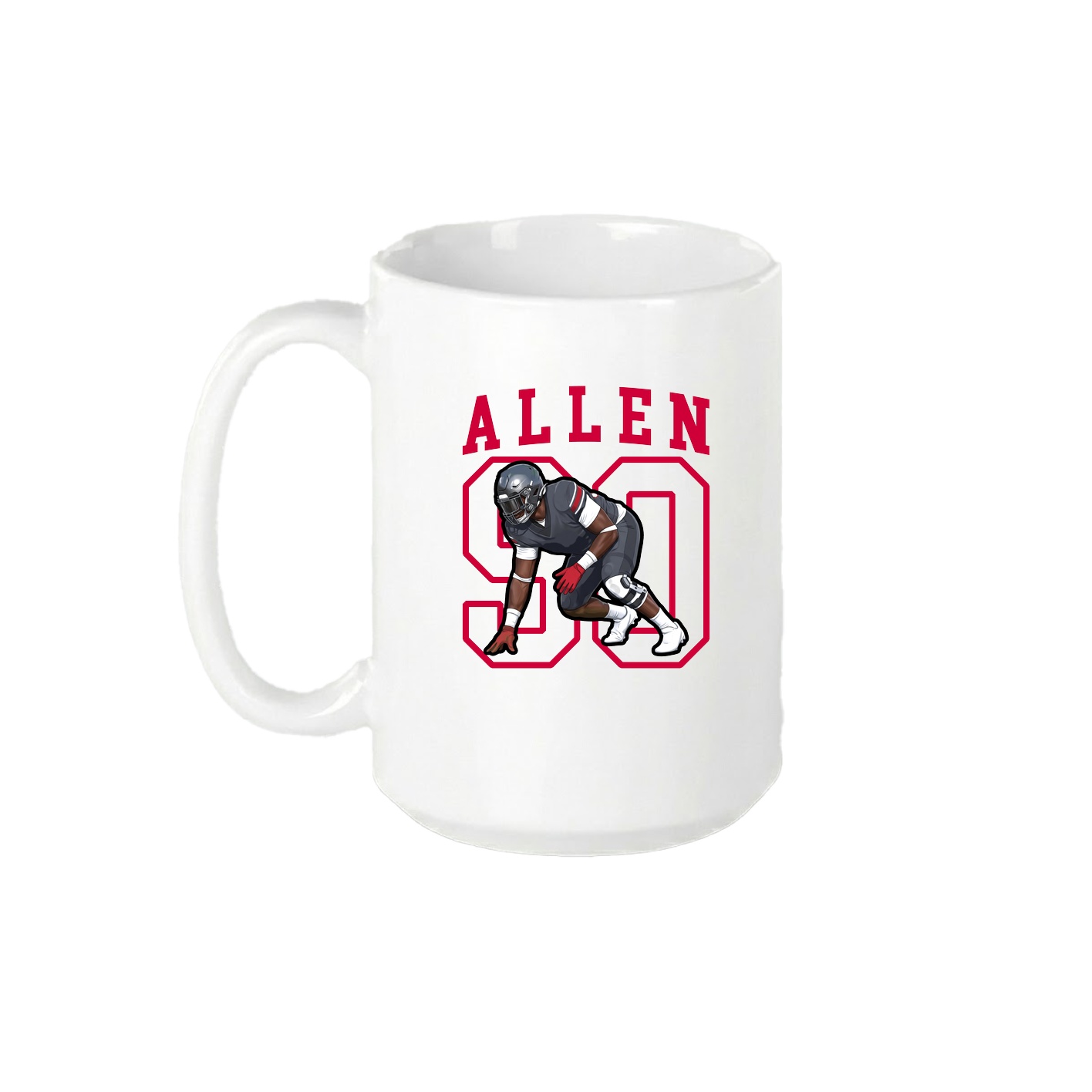 15oz Coffee Mug — Shirsey in White