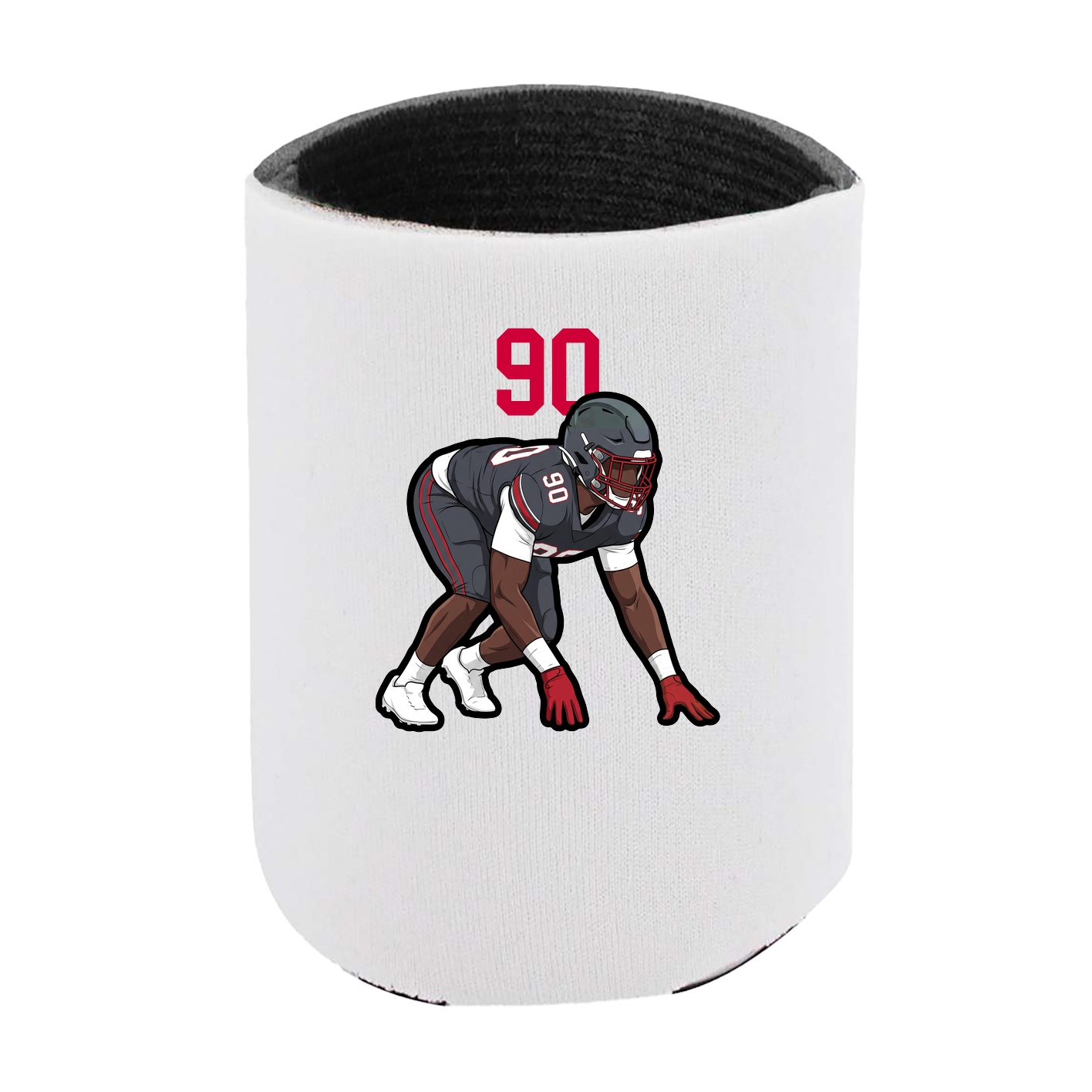 Can Holder — Number Top in White