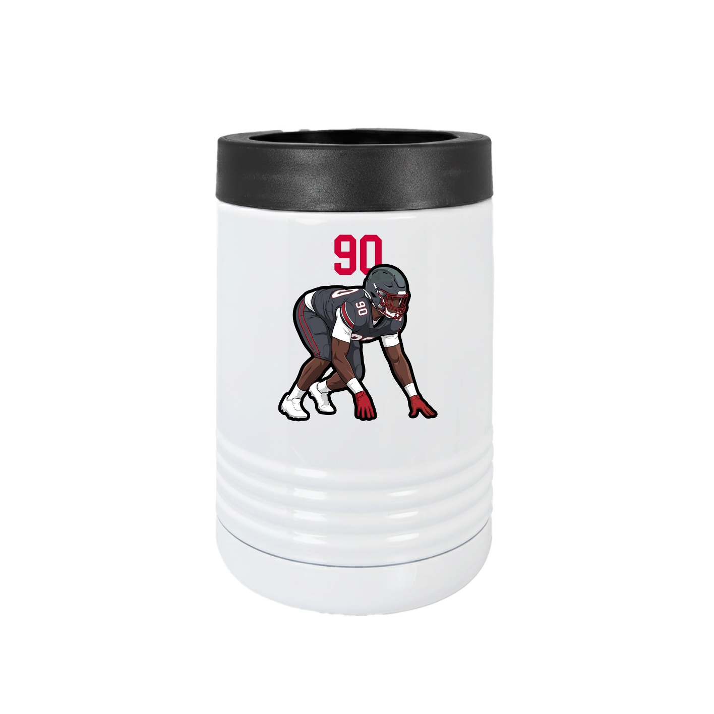 Beverage Holder — Number Top in White