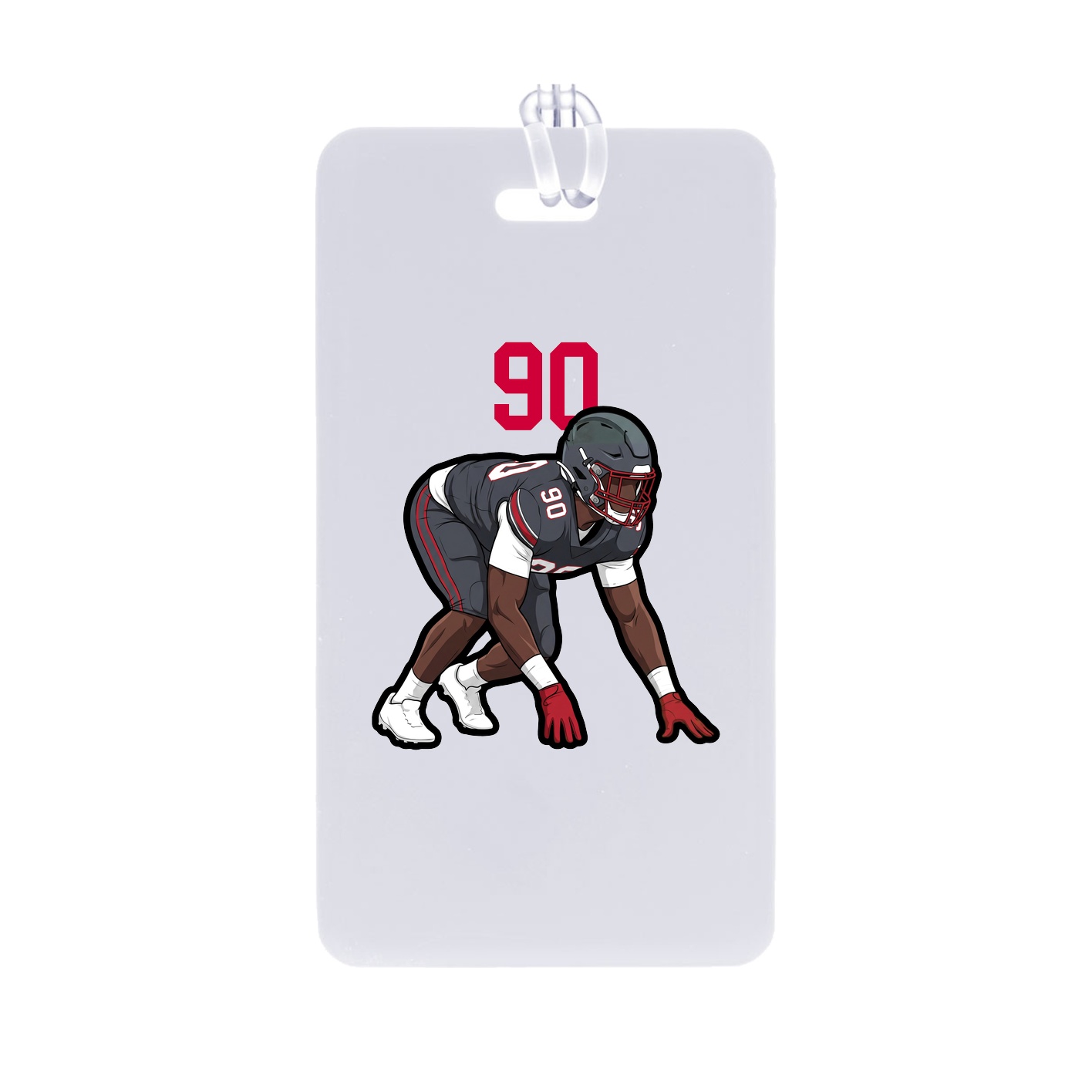 Bag Tag — Number Top in Classic