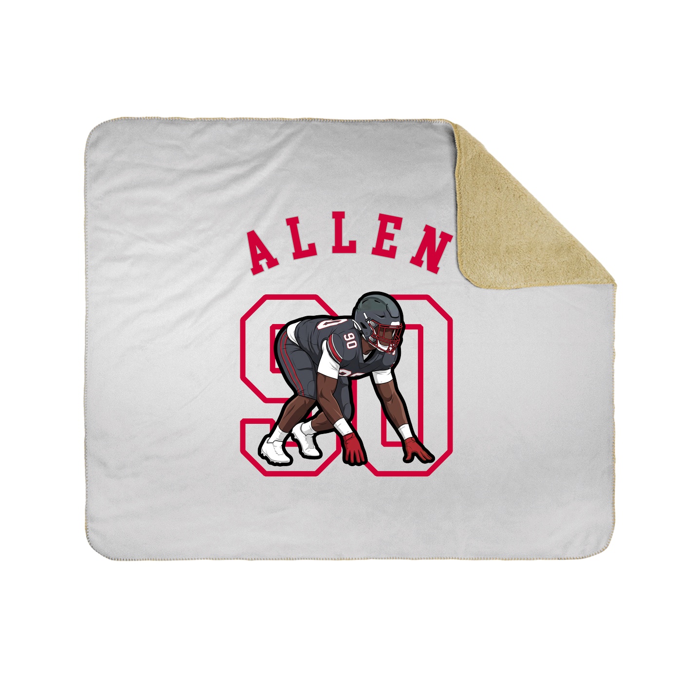 Throw Blanket — Shirsey Arch in White