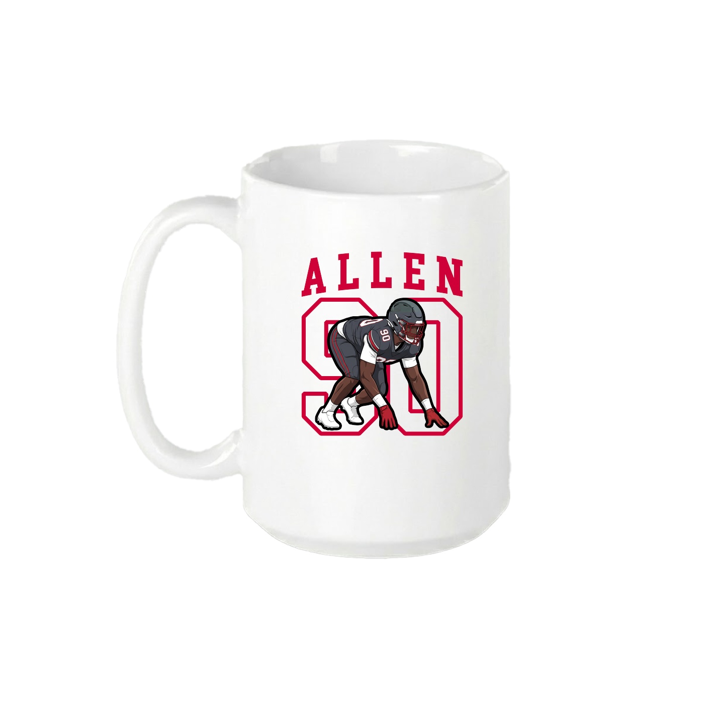 15oz Coffee Mug — Shirsey in White