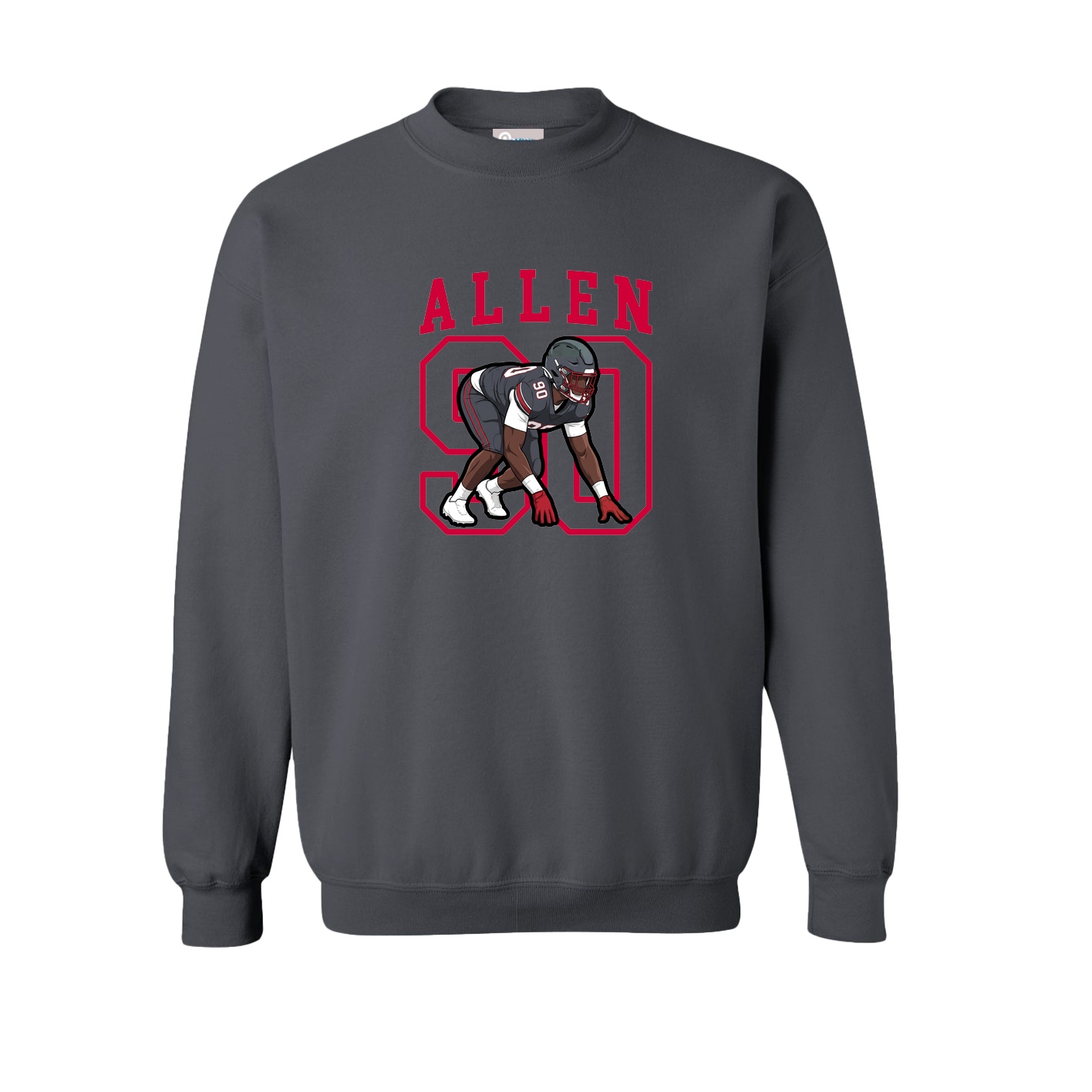 Fleece Crew — Shirsey in Grey