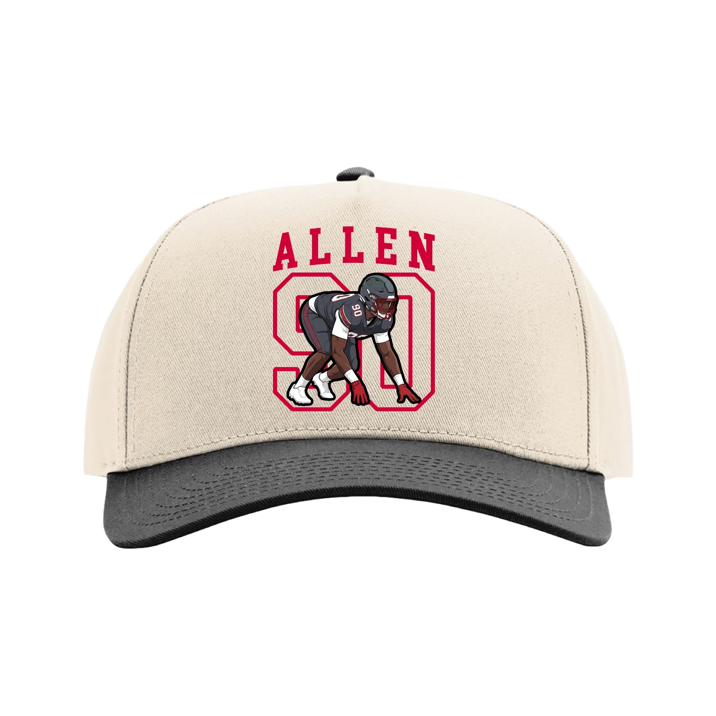 Full Fabric Five-Panel Champ Cap