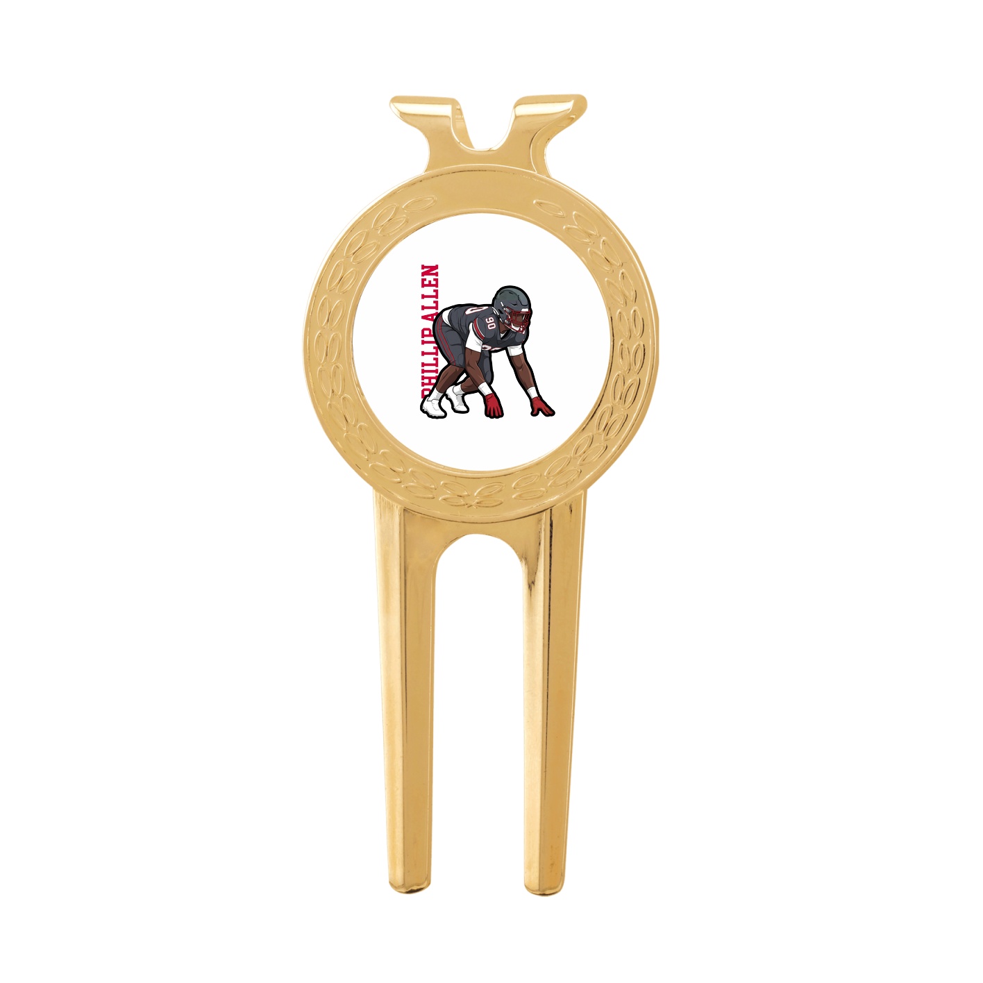 Divot Tool with Ball Marker — Name Vertical in Classic
