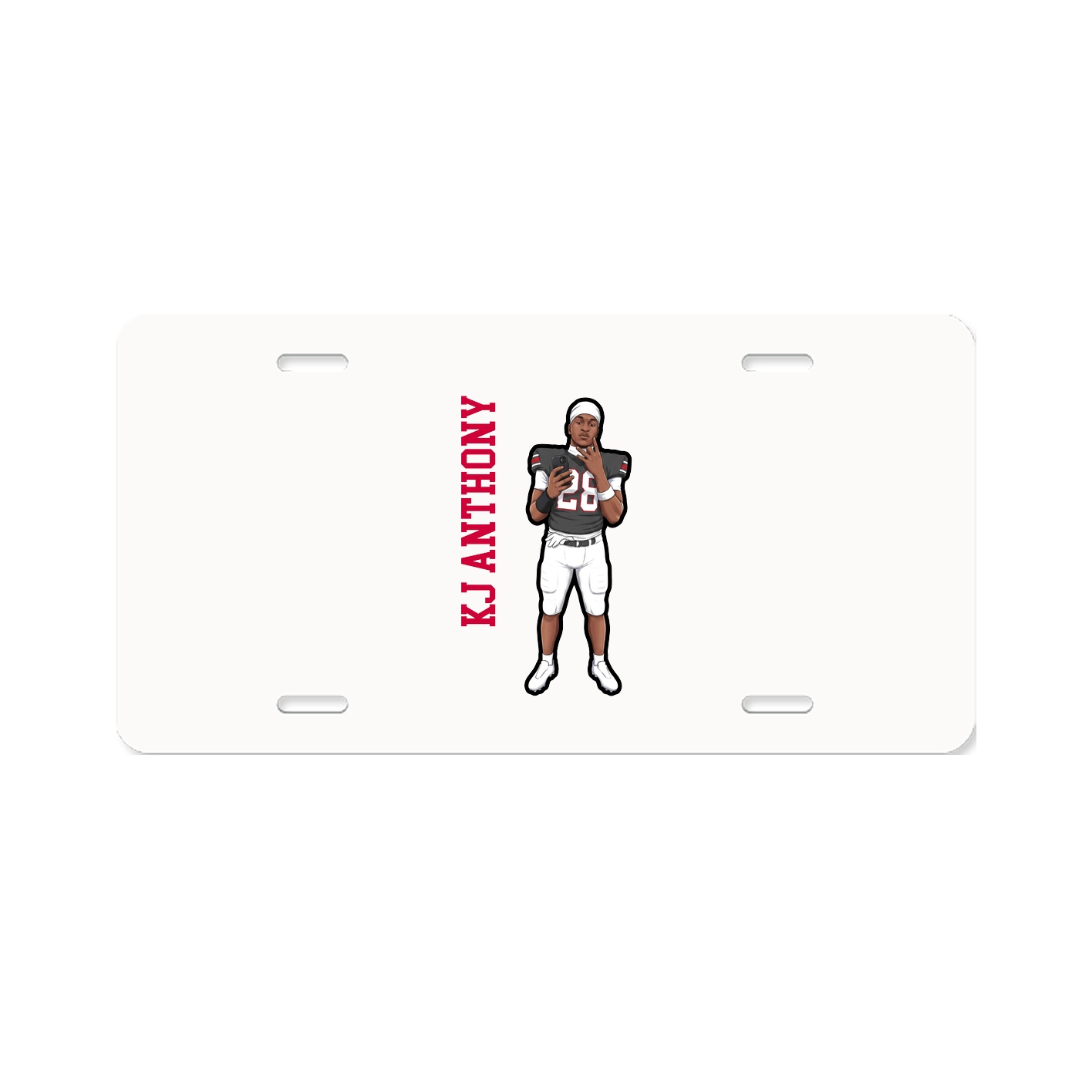 Aluminum License Plate