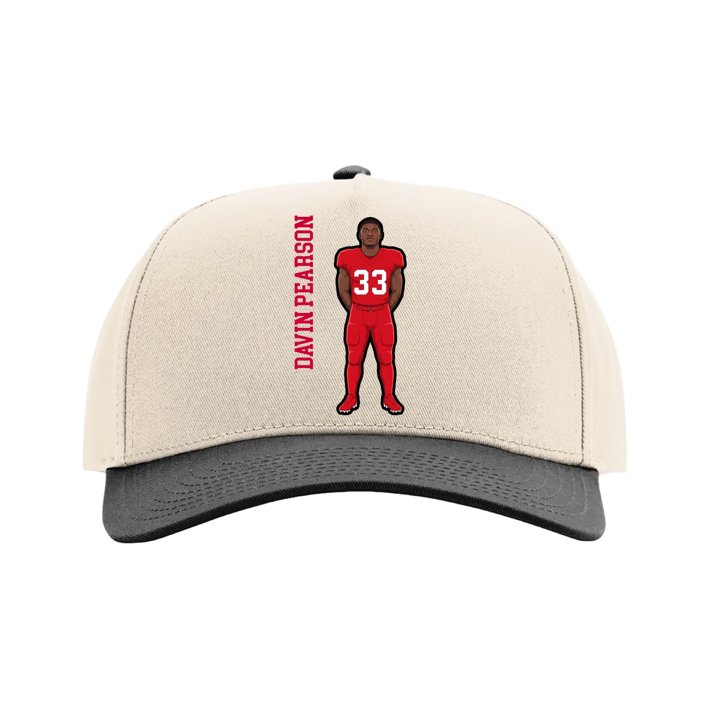 Full Fabric Five-Panel Champ Cap