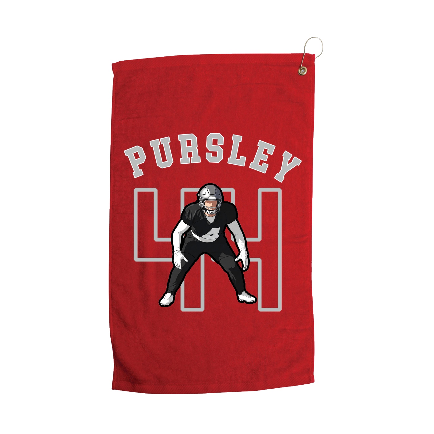 Golf Towel — Shirsey Arch in Red