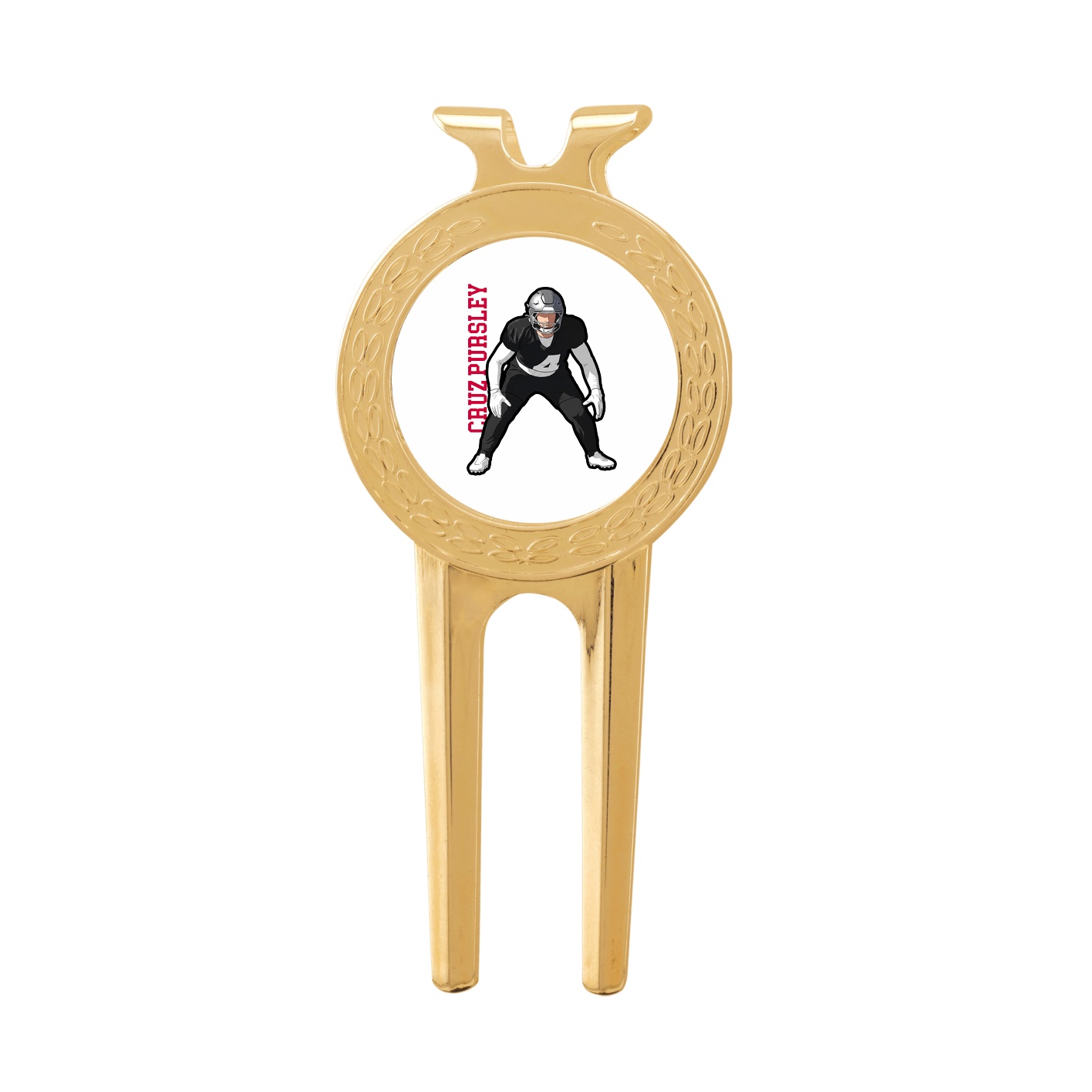Divot Tool with Ball Marker — Name Vertical in Classic