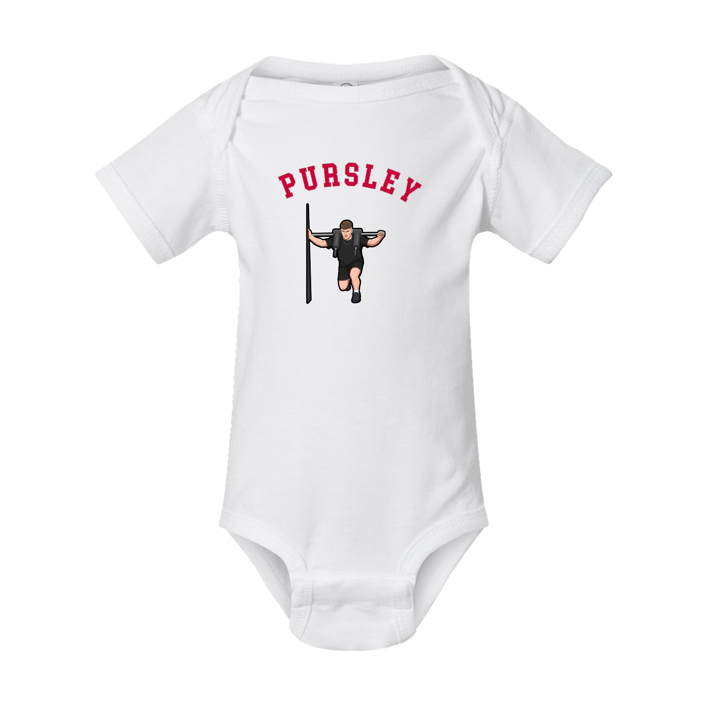 Baby Onesie — Shirsey Arch in White
