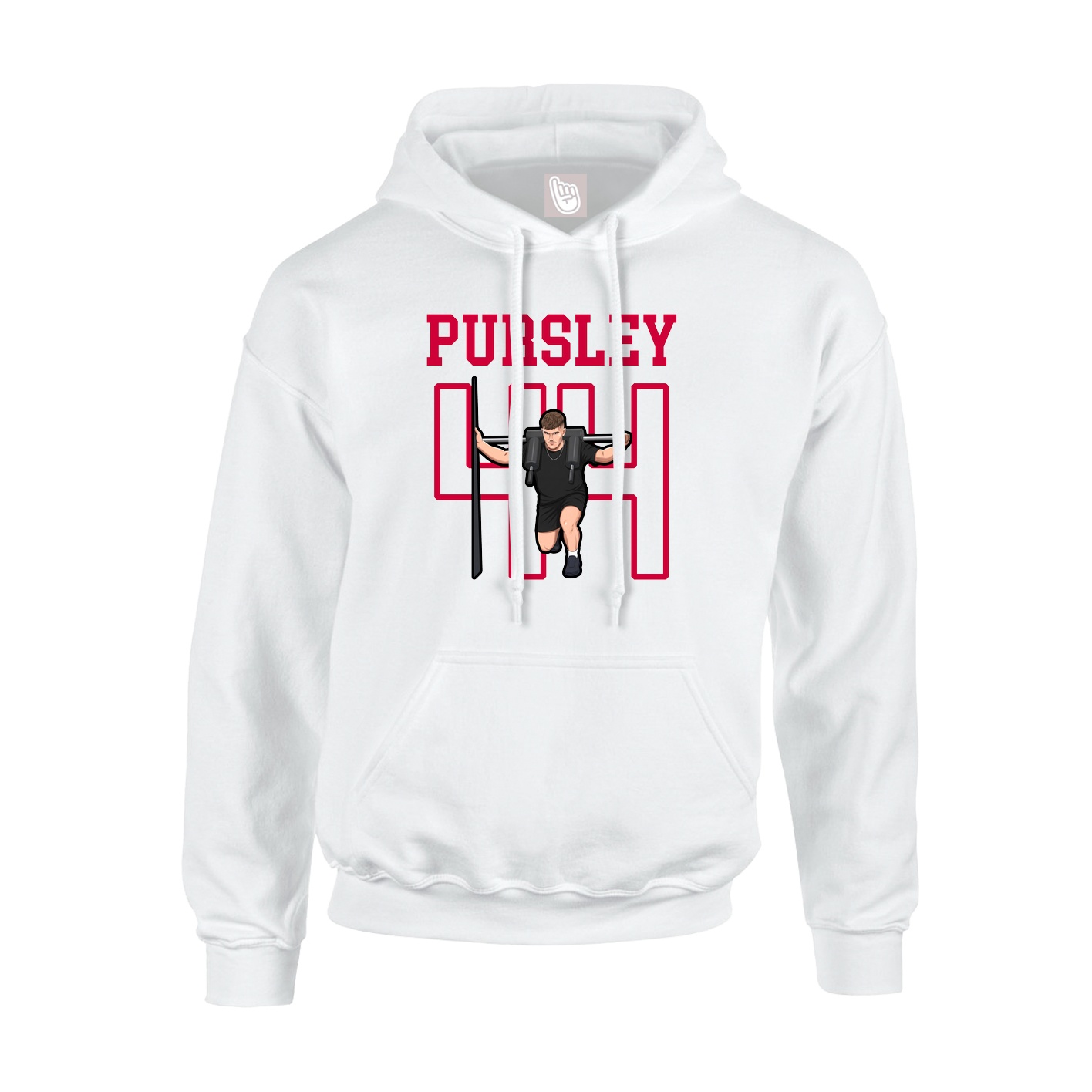 Youth Hoodie — Shirsey in White