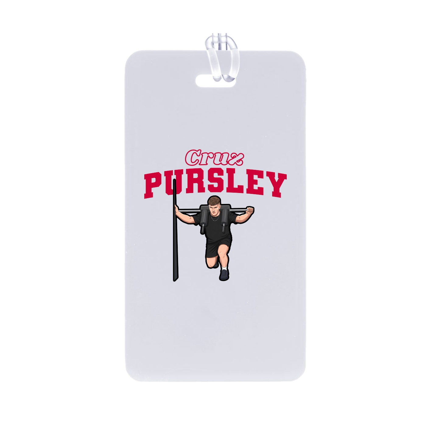 Bag Tag — Name Arch in Classic