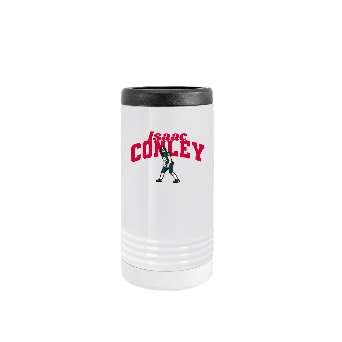 Slim Beverage Holder — Signature Arch in White