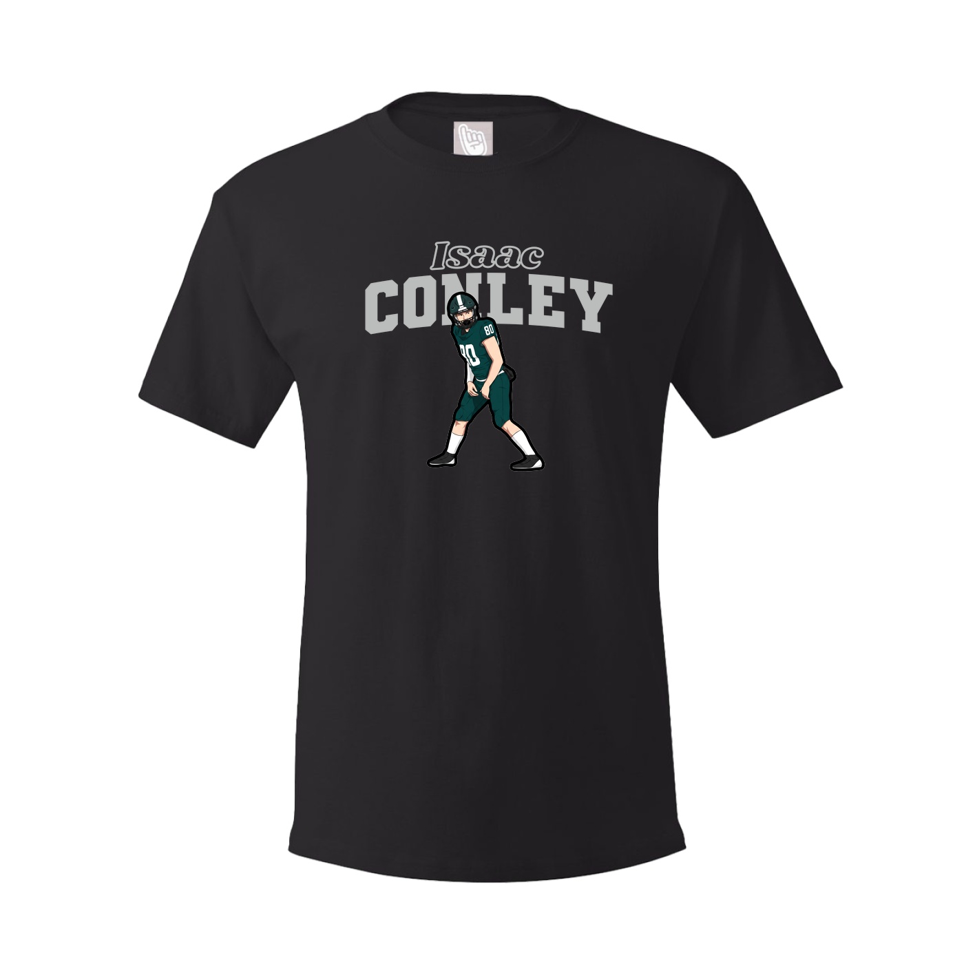 Youth Tee — Name Arch in Black
