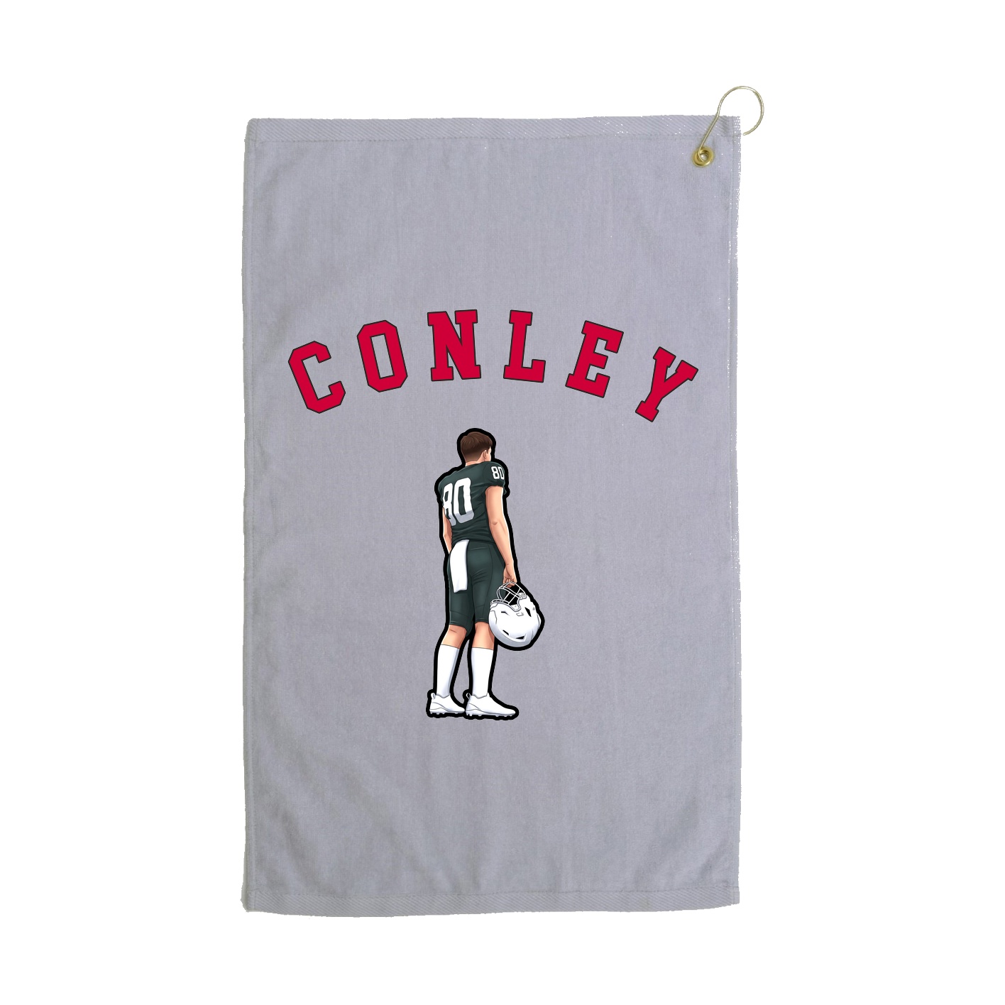 Golf Towel — Shirsey Arch in Grey