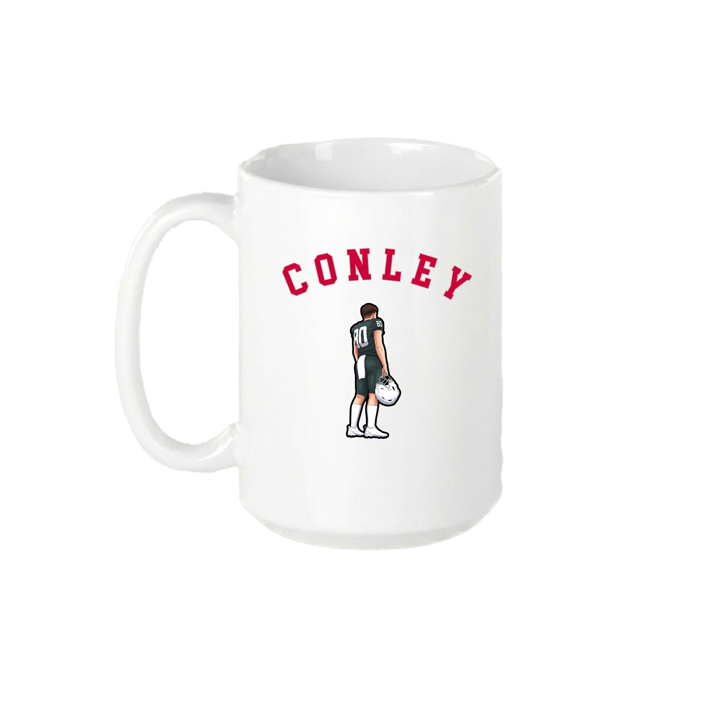 15oz Coffee Mug — Shirsey Arch in White