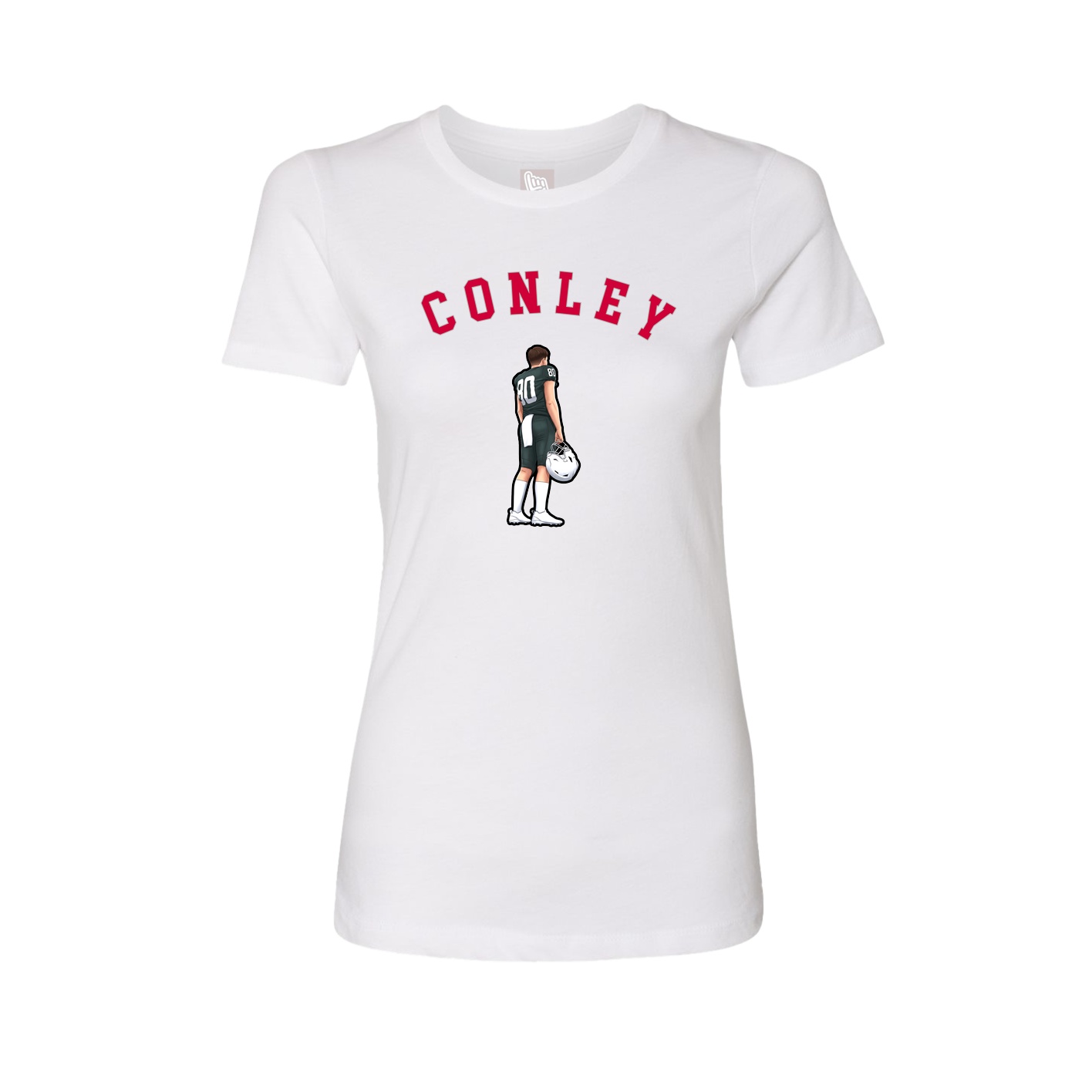 Womens Tee — Shirsey Arch in White