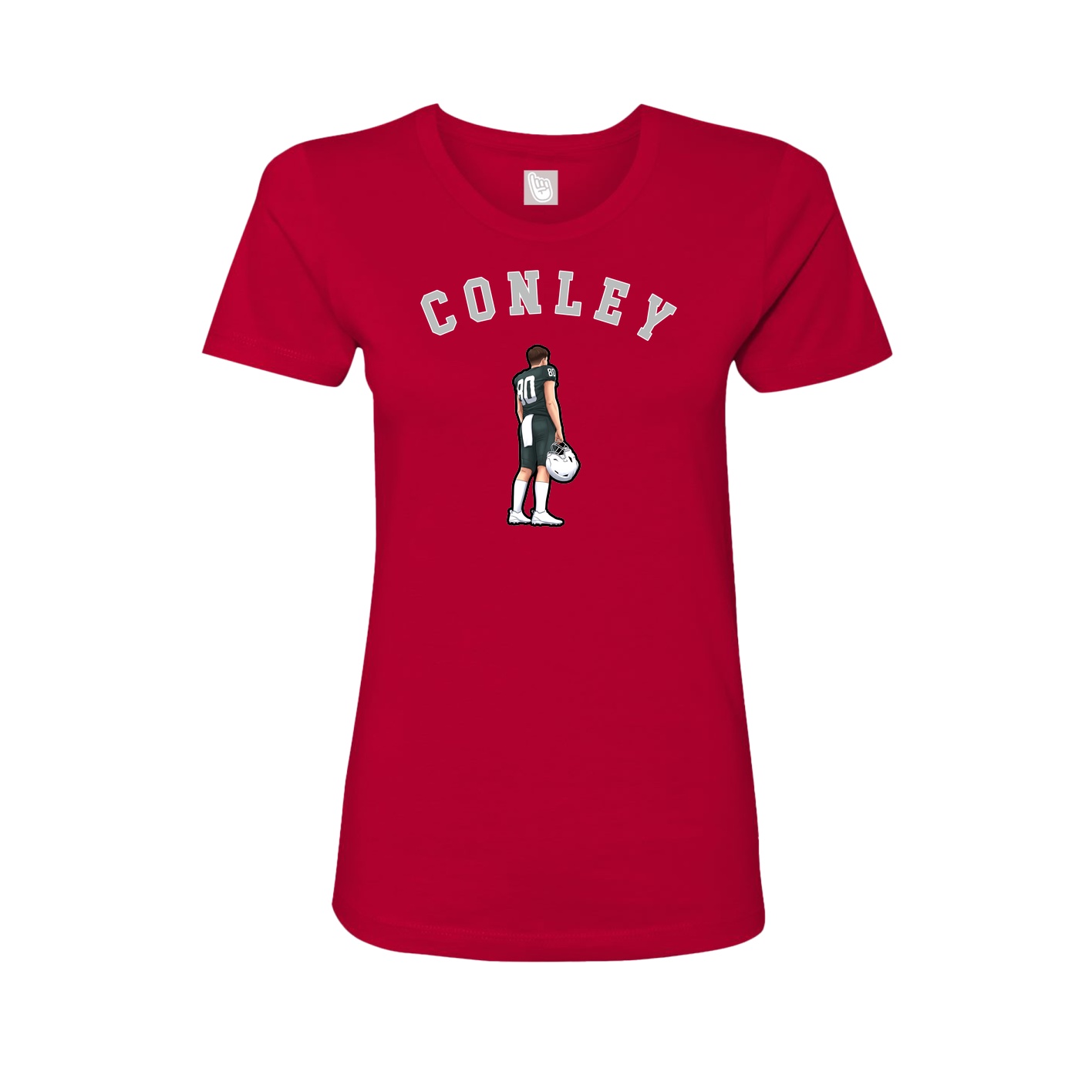 Womens Tee — Shirsey Arch in Red