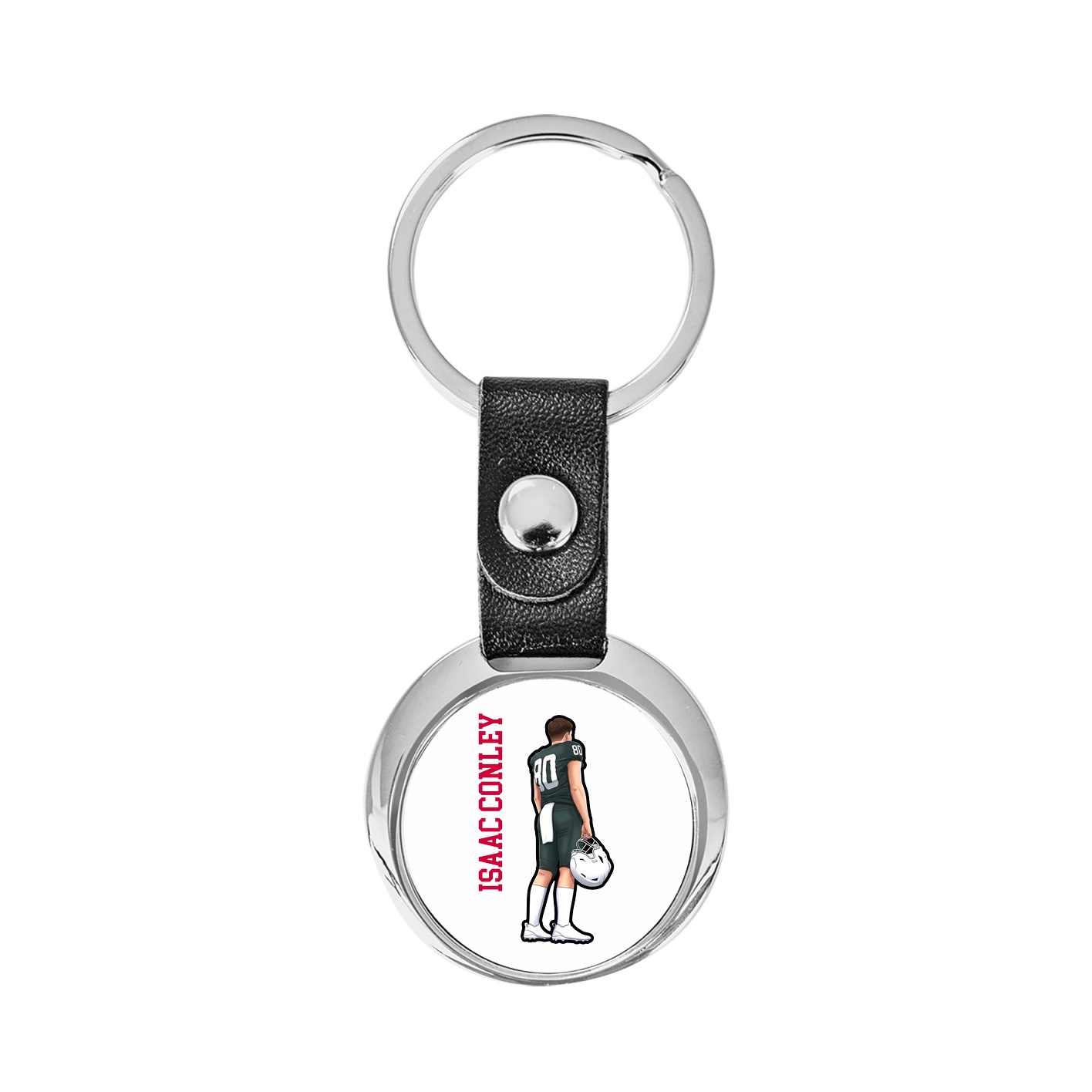 Key Chain — Name Vertical in Classic