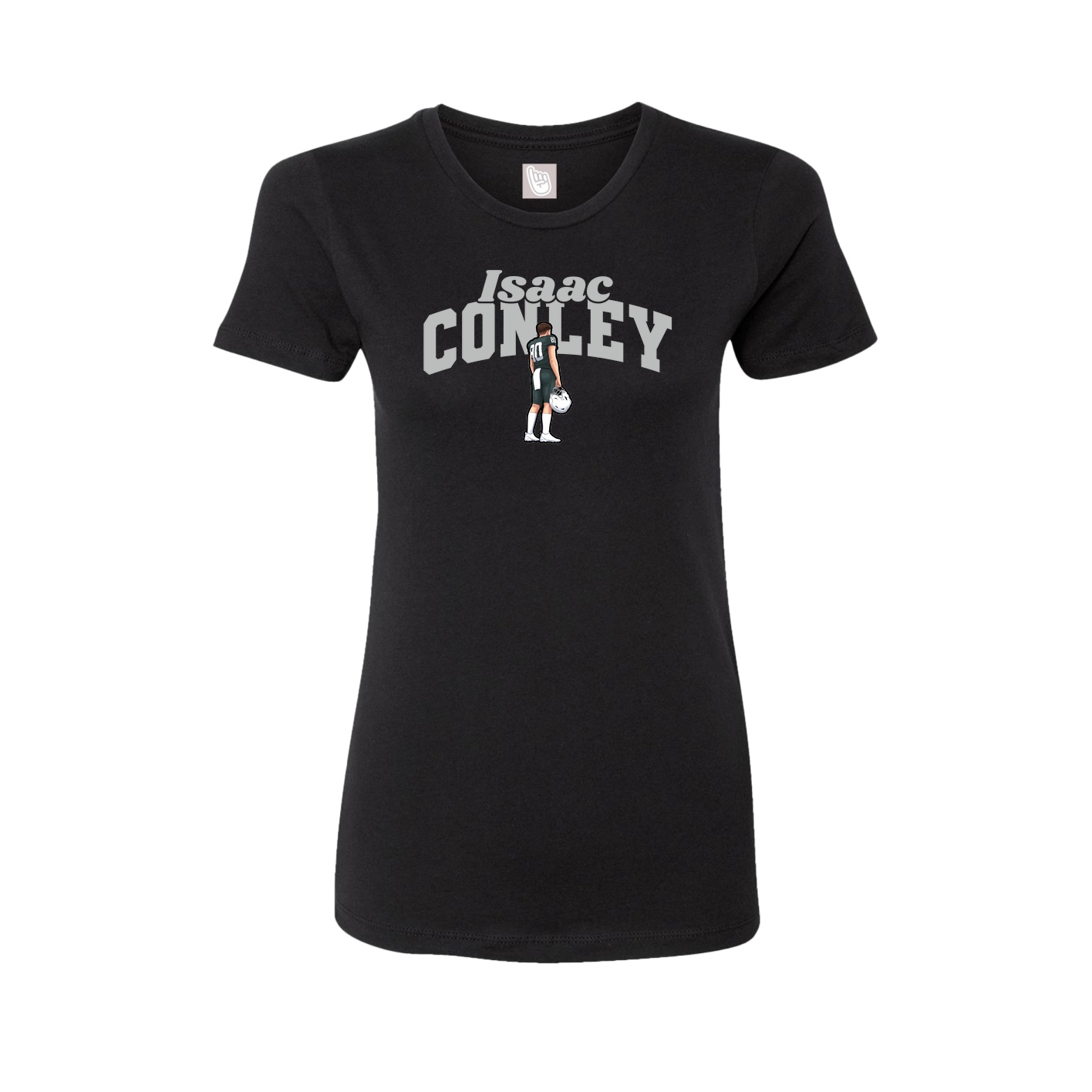 Womens Tee — Signature Arch in Black