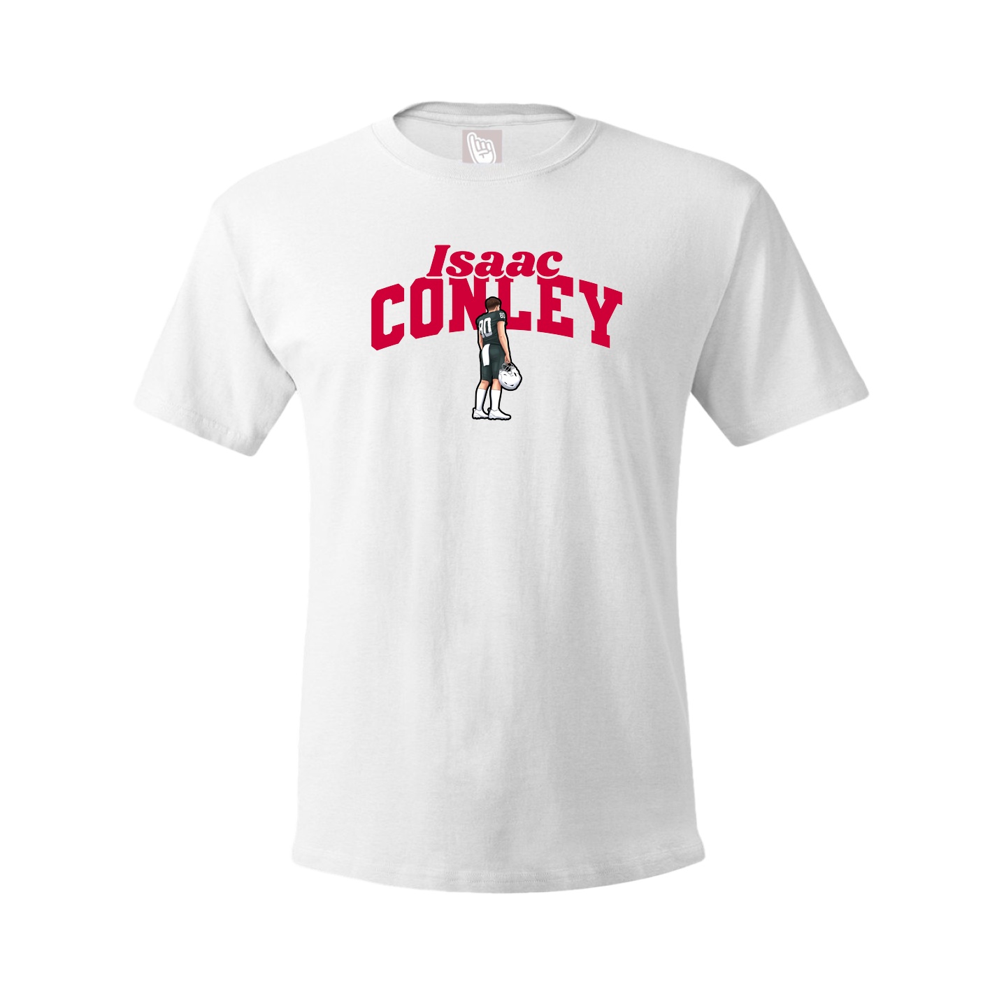 Youth Tee — Signature Arch in White