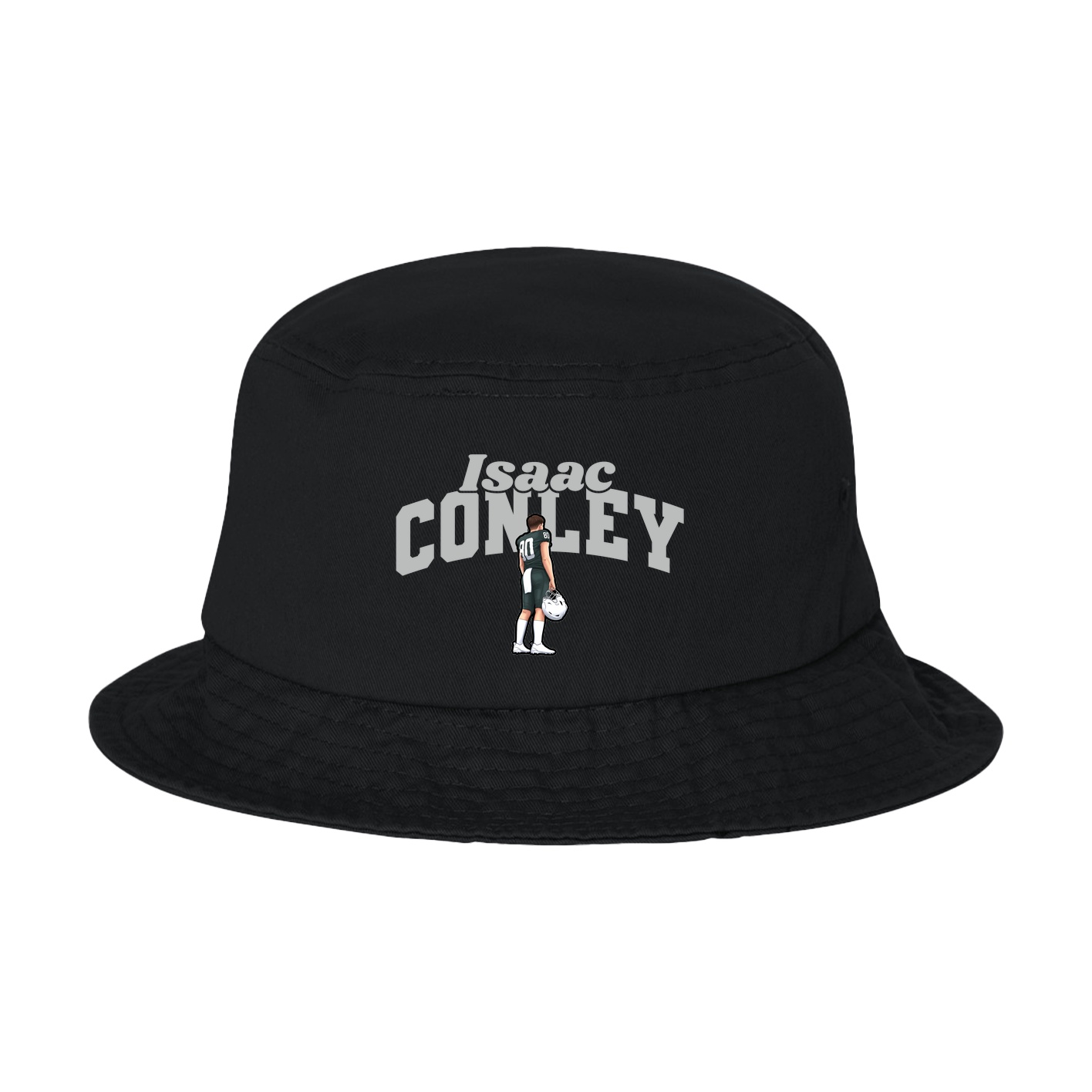 Bucket Cap — Signature Arch in Black