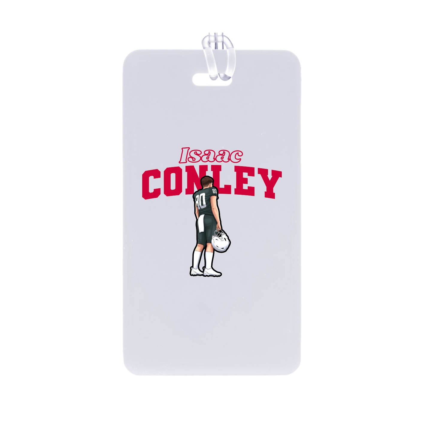 Bag Tag — Name Arch in Classic