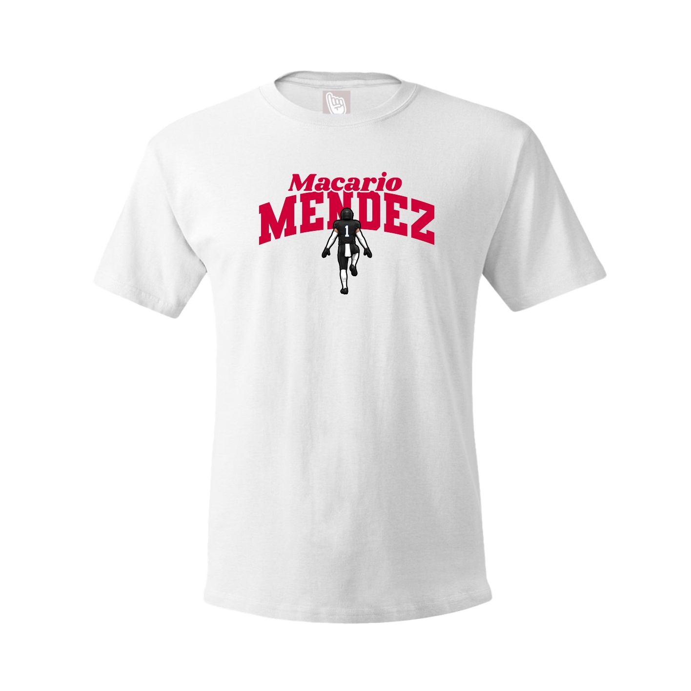 Youth Tee — Signature Arch in White