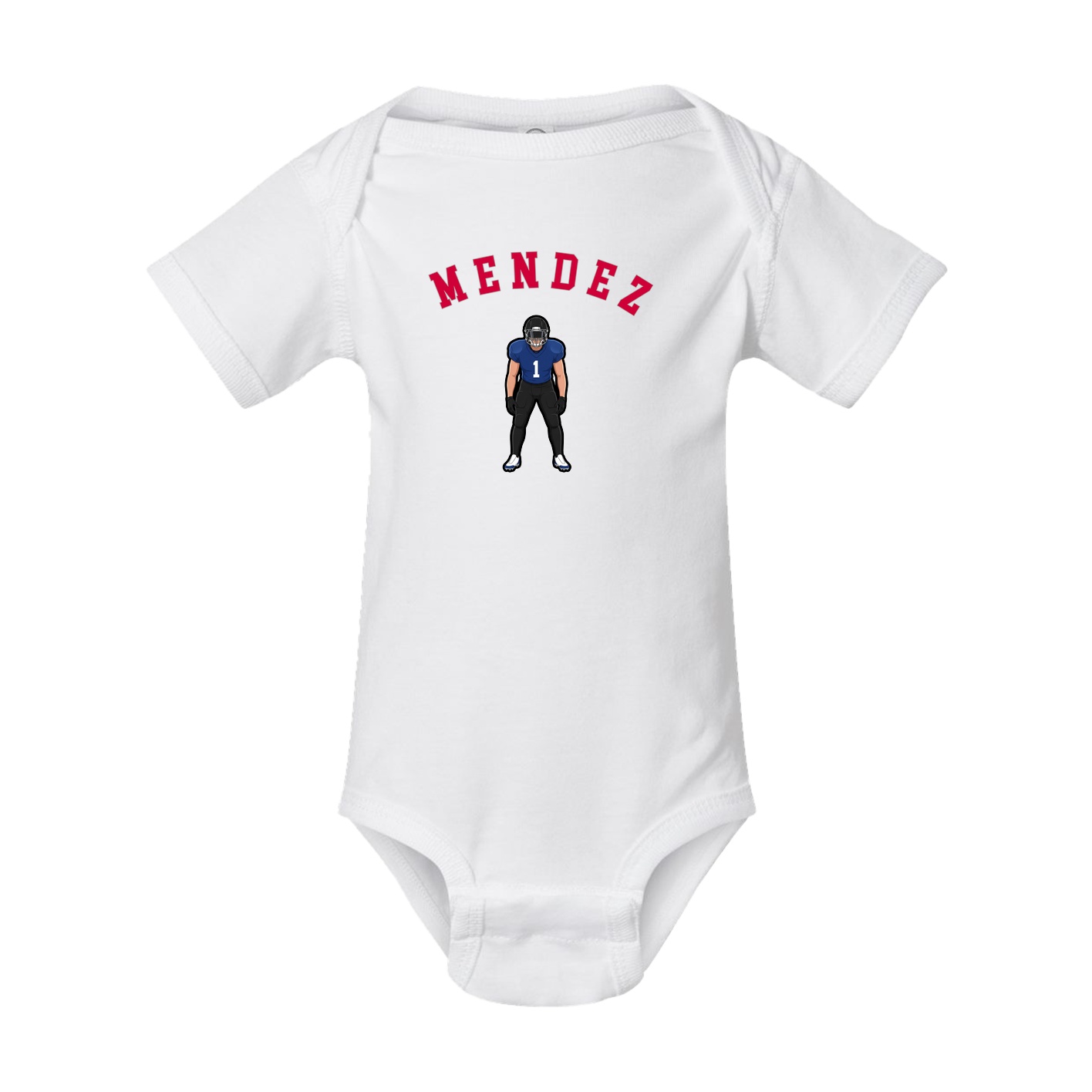 Baby Onesie — Shirsey Arch in White