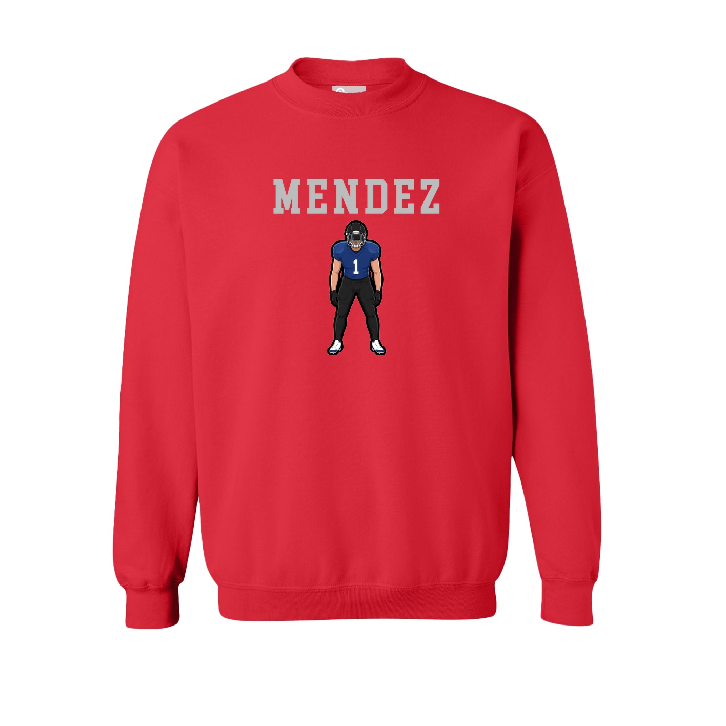 Fleece Crew — Shirsey in Red