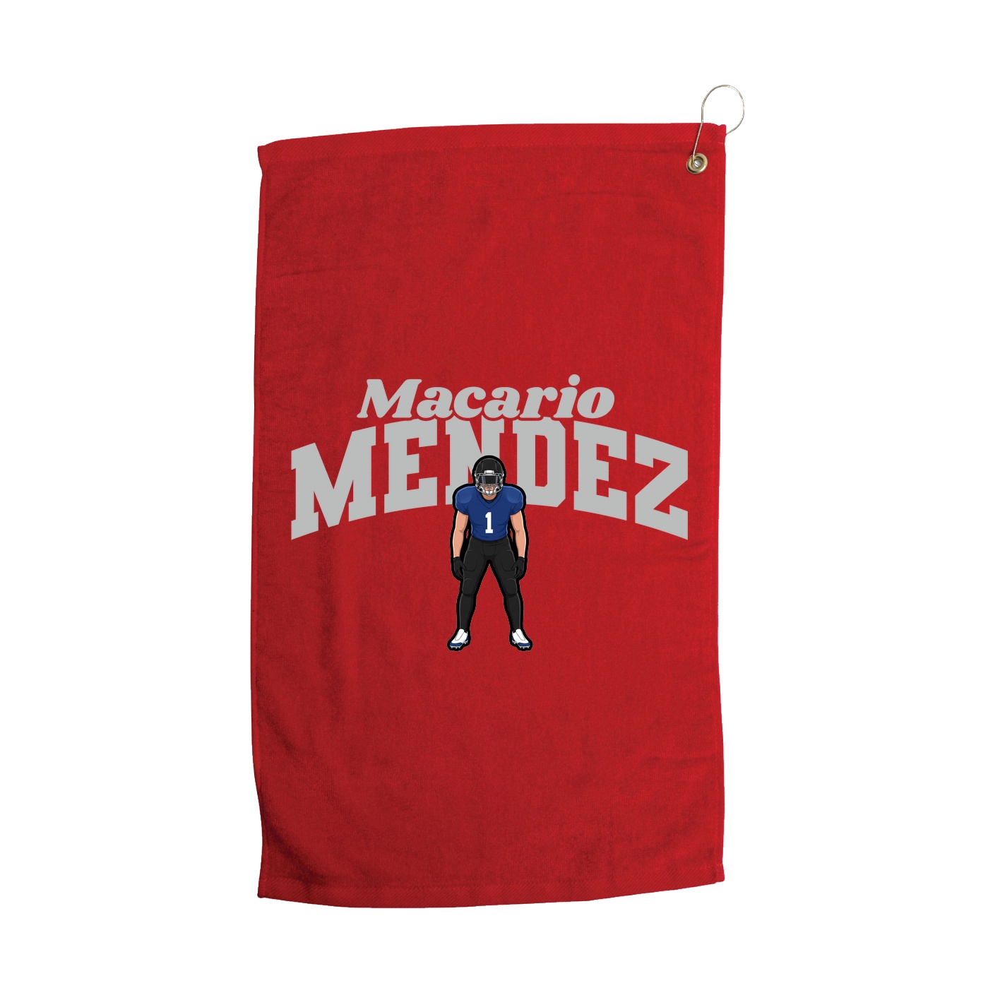 Golf Towel — Signature Arch in Red
