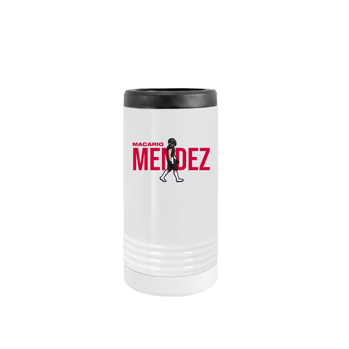 Slim Beverage Holder — Player Name in White