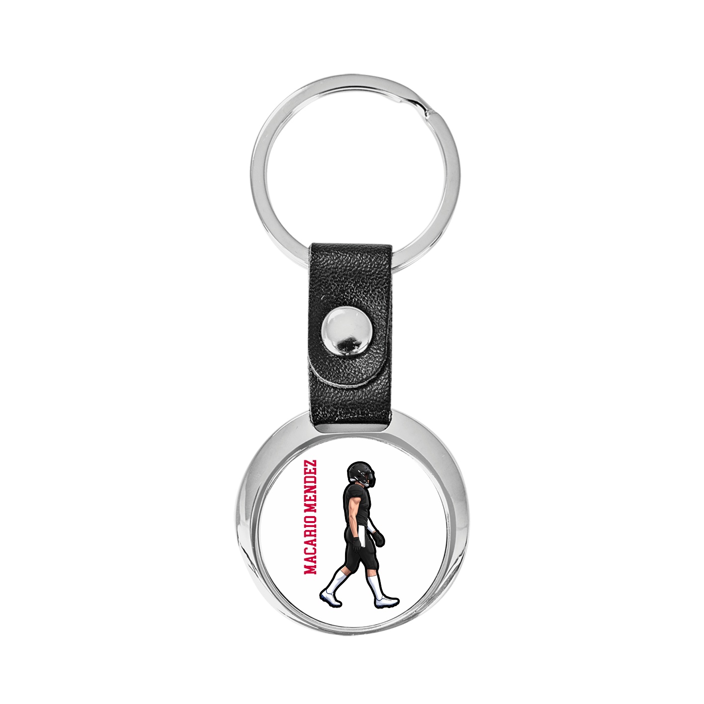 Key Chain — Name Vertical in Classic