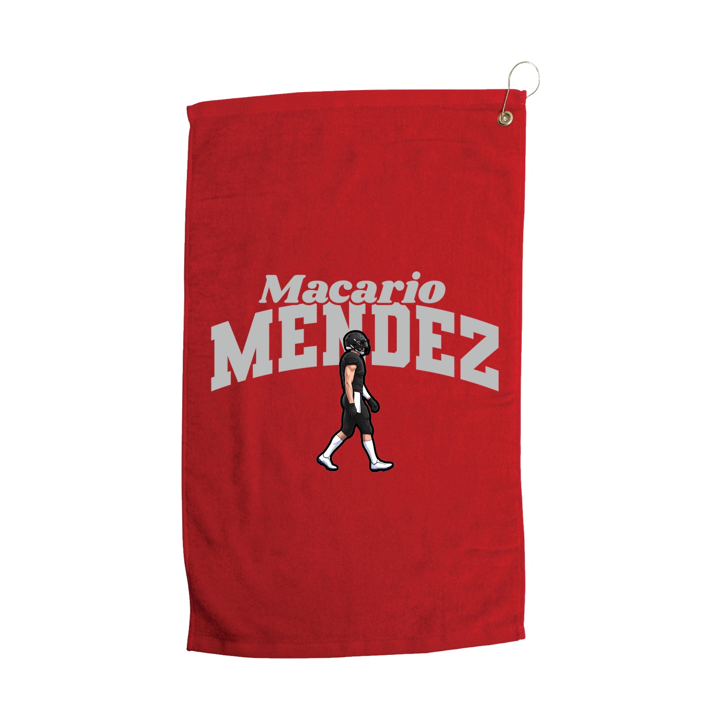 Golf Towel — Signature Arch in Red
