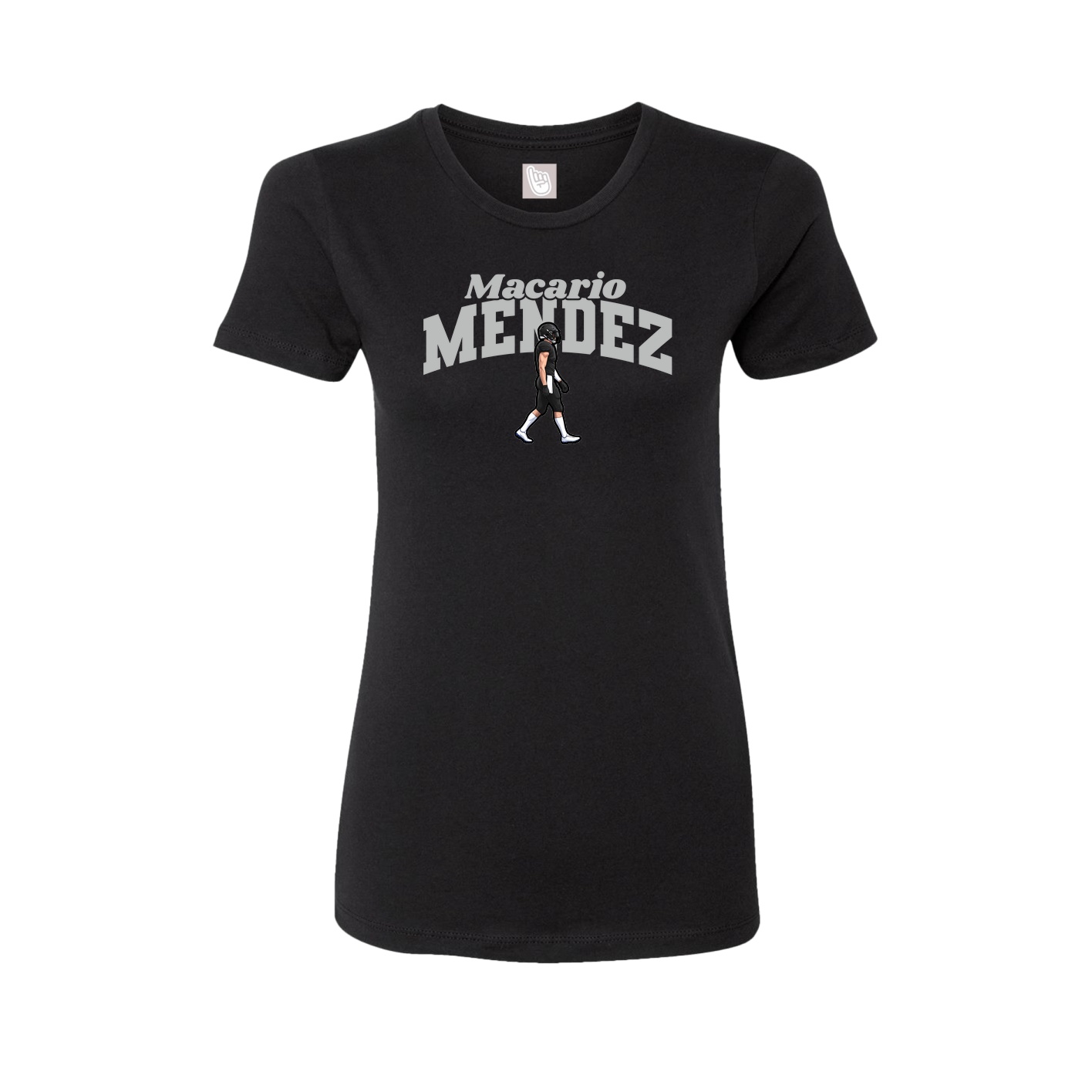 Womens Tee — Signature Arch in Black