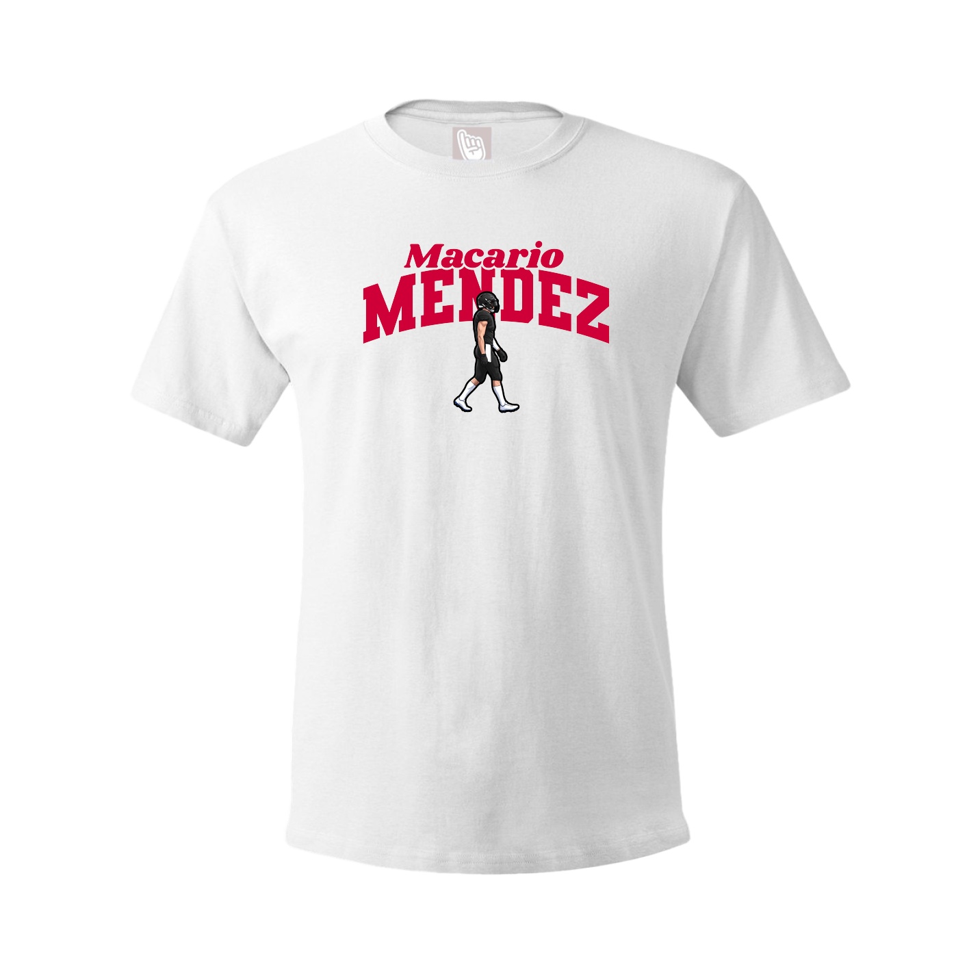 Youth Tee — Signature Arch in White